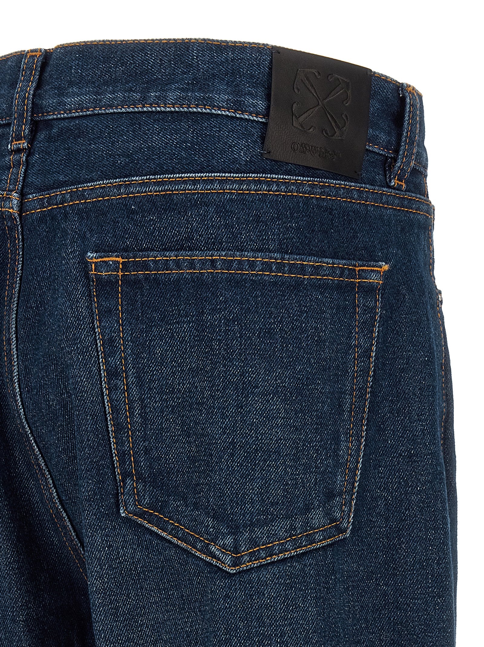 Off White Arr Zip Skate Jeans