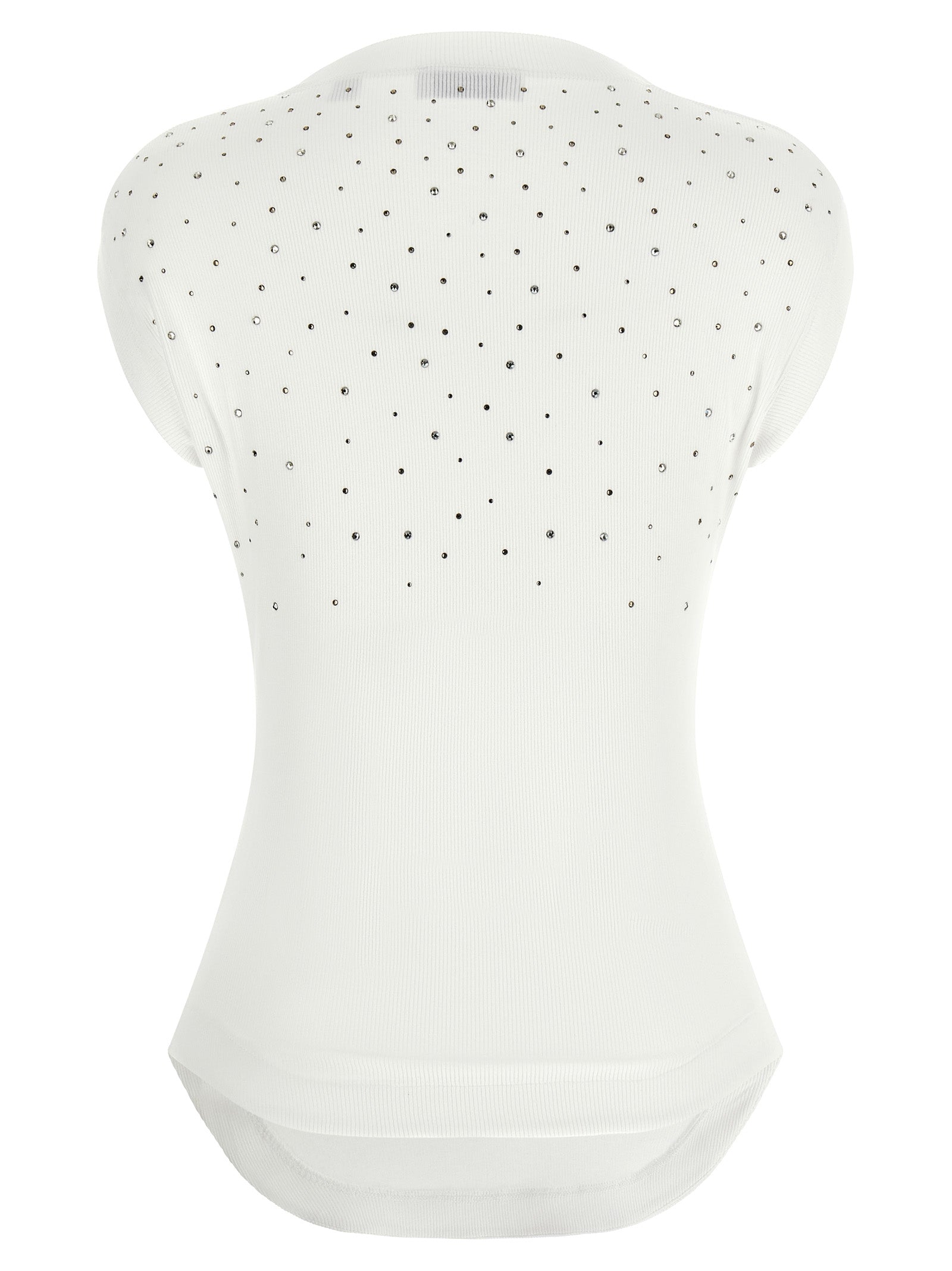 Off White Top Swarowski