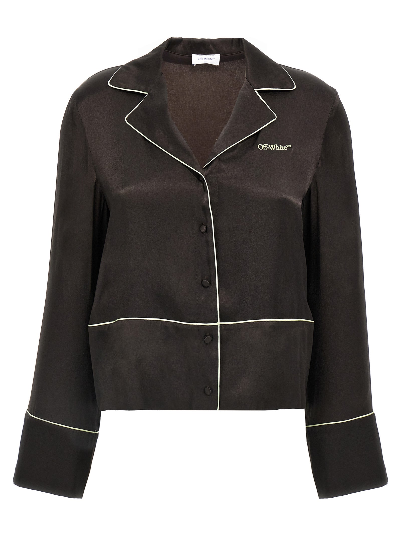 Off White Off-white Pajama Shirt