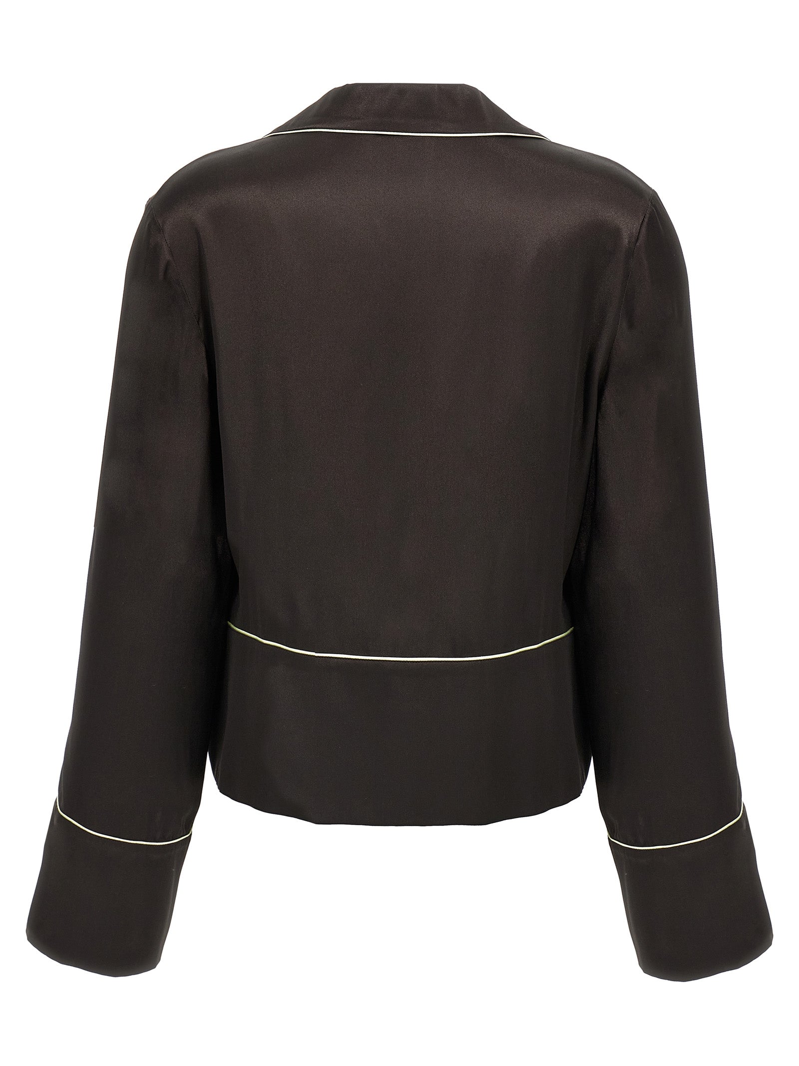 Off White Off-white Pajama Shirt