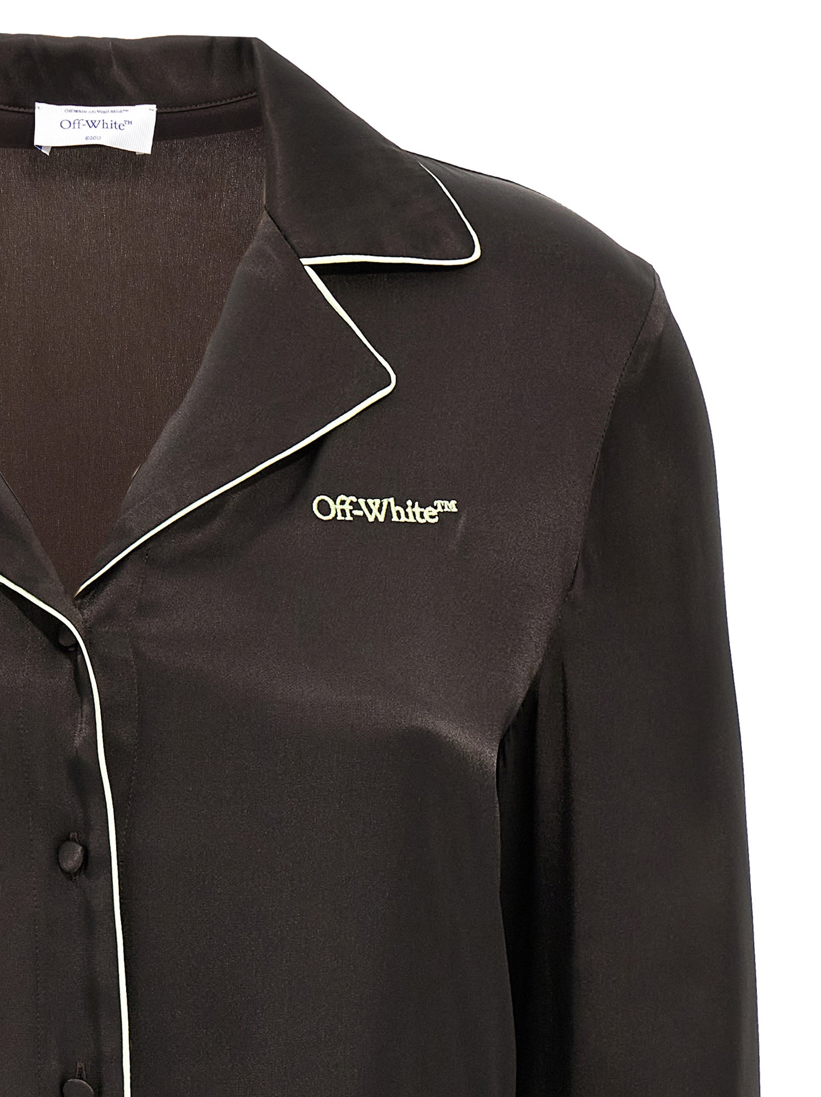 Off White Off-white Pajama Shirt