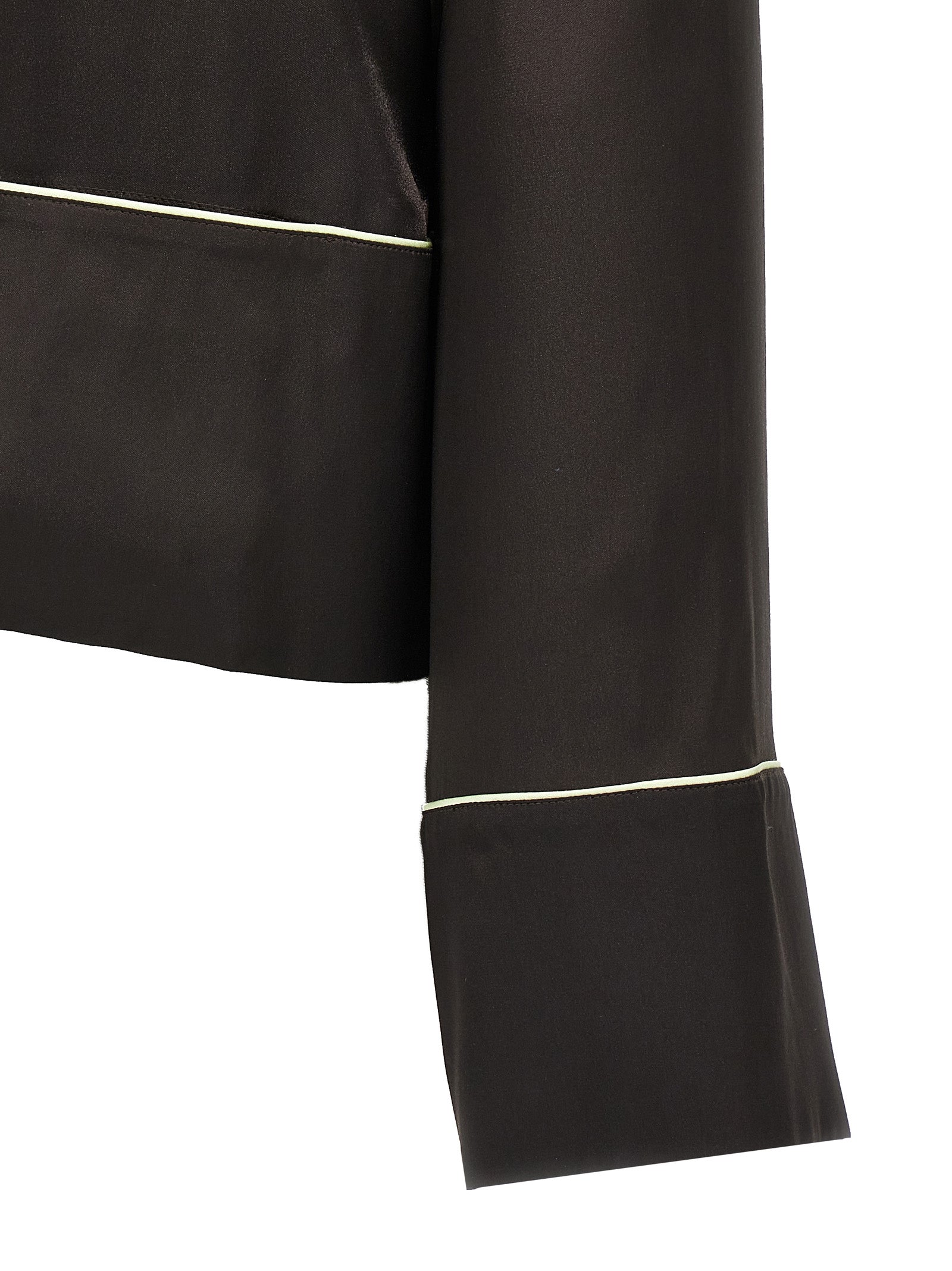 Off White Off-white Pajama Shirt