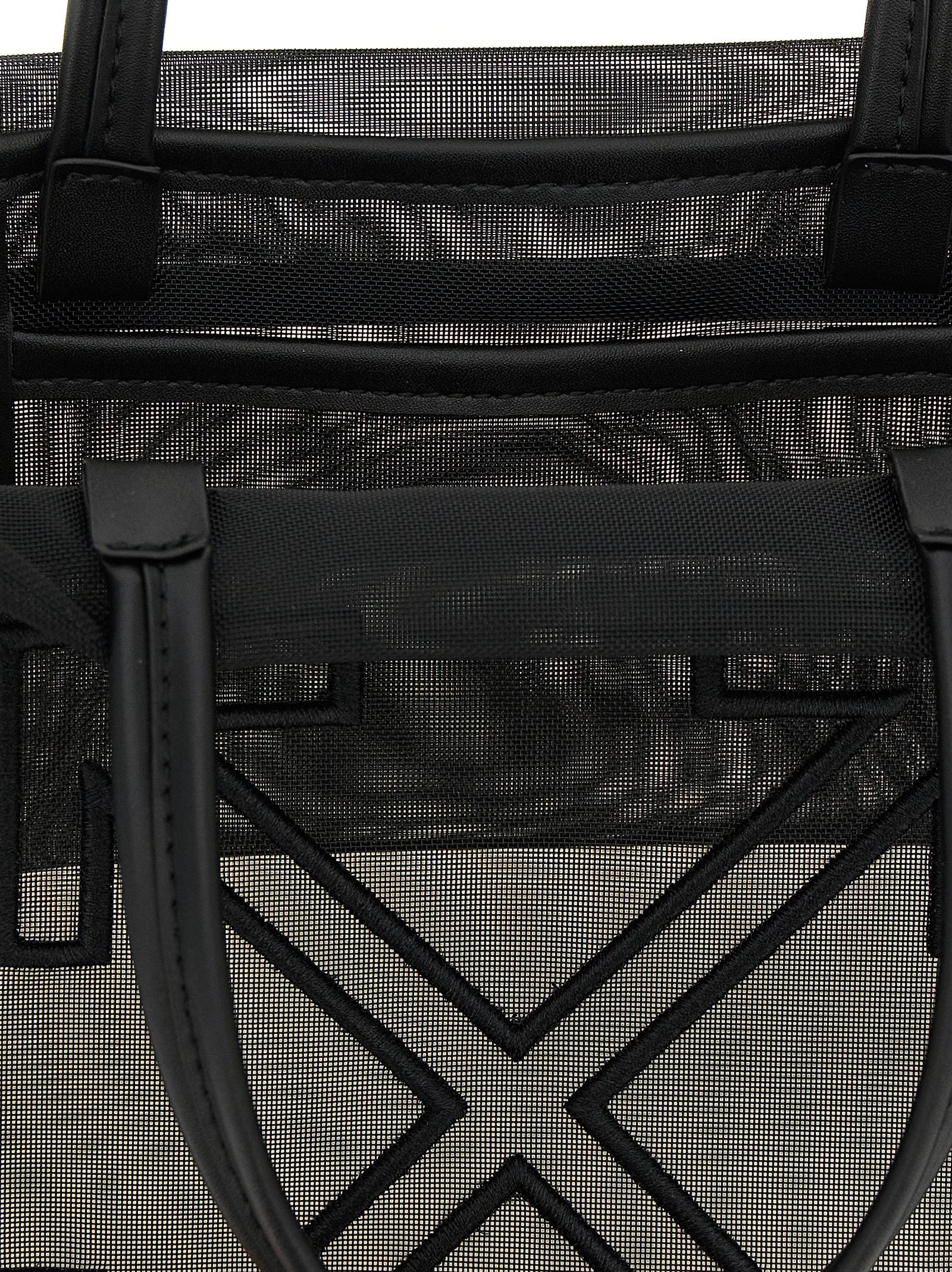Off White Small Market Shopping Bag