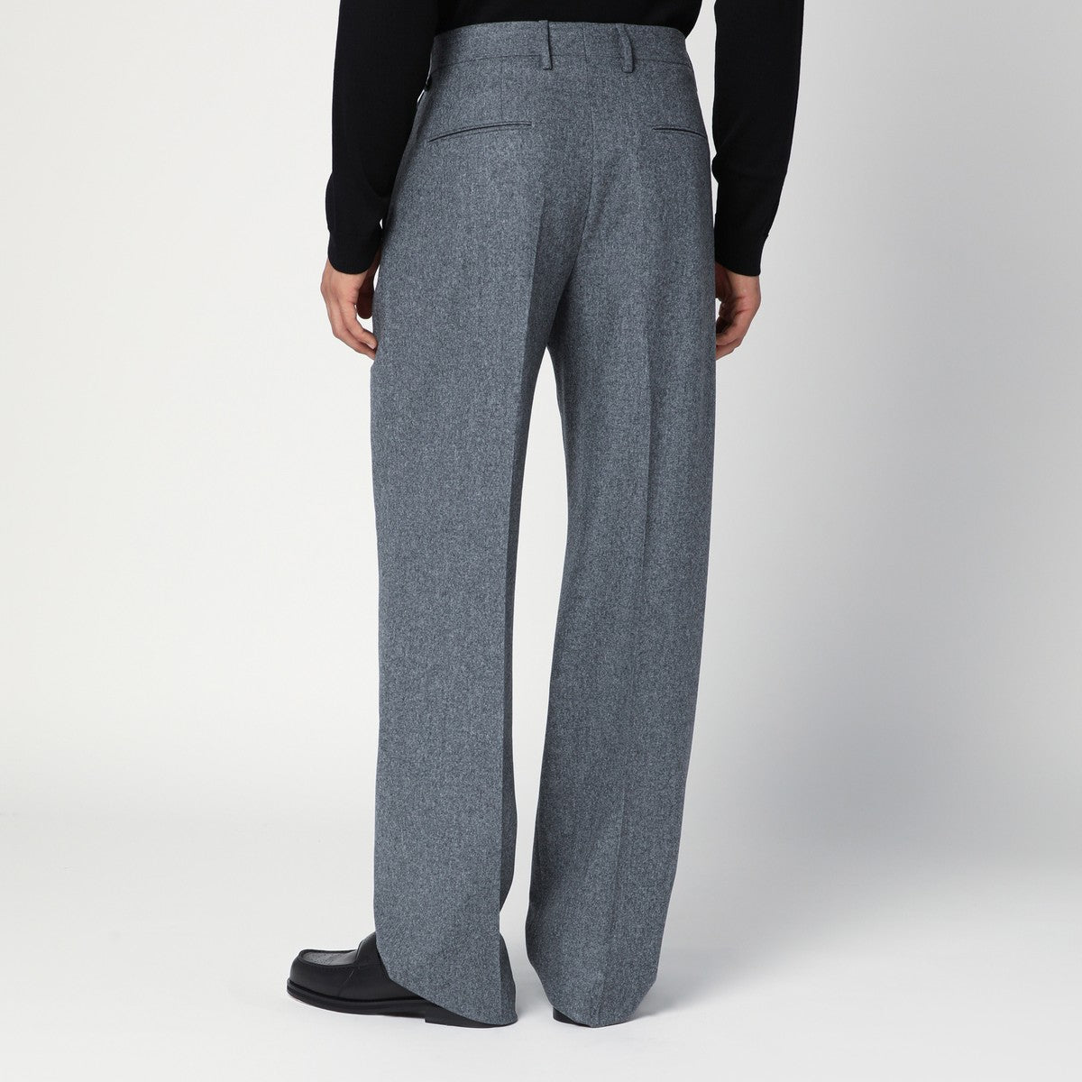 Tagliatore Grey wool trousers