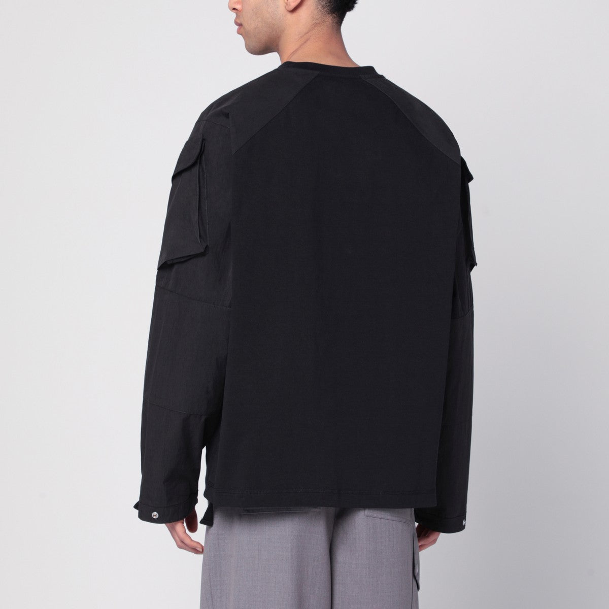 OAMC Peacemaker black cotton sweater