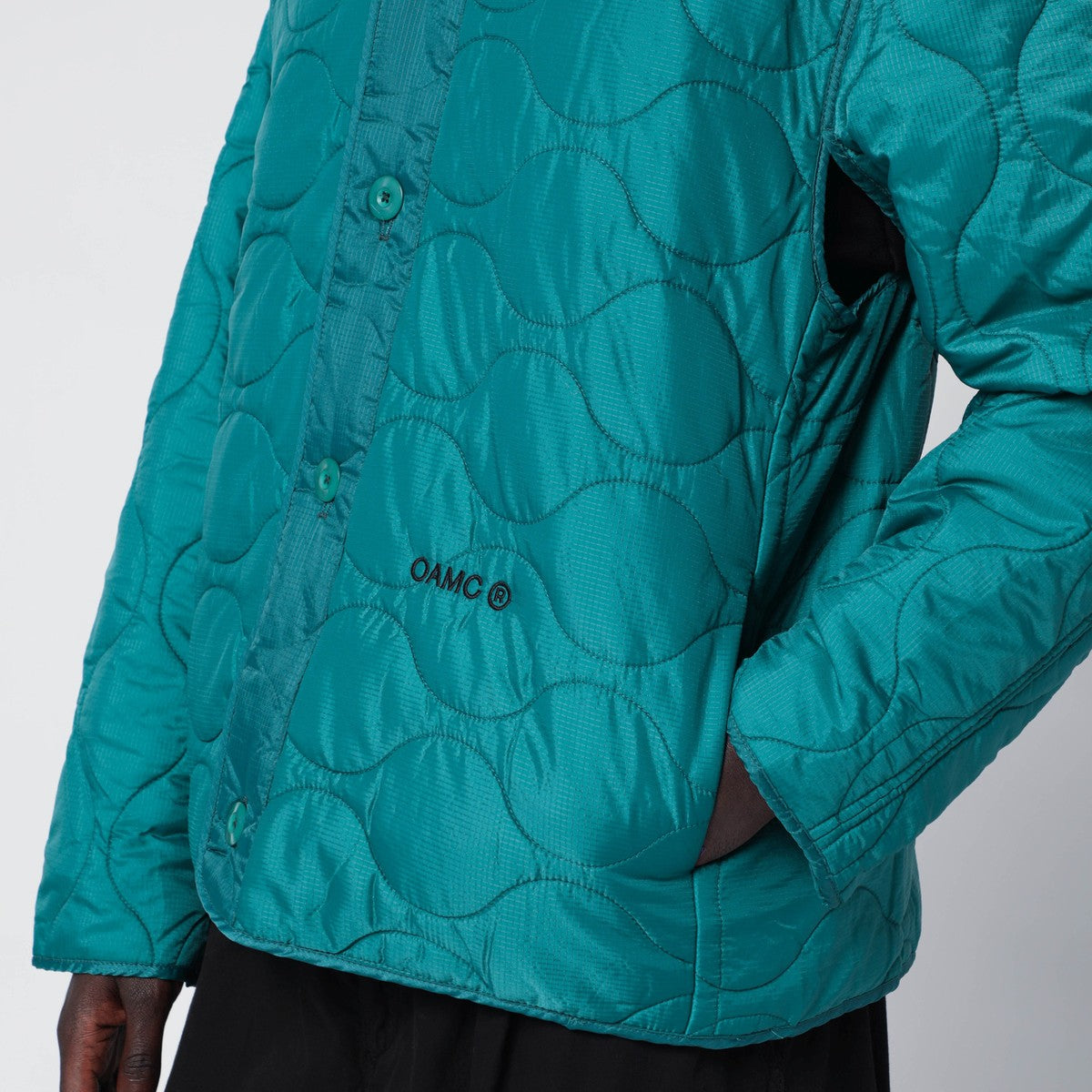 OAMC Forest green Combat Liner jacket