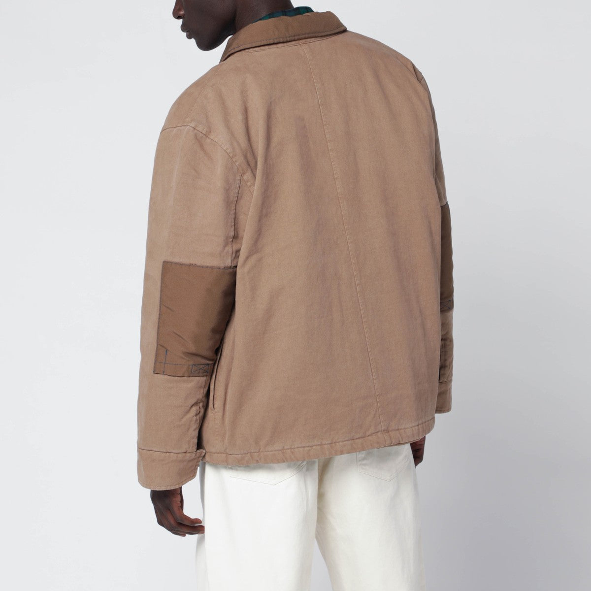 OAMC Beige cotton zip jacket