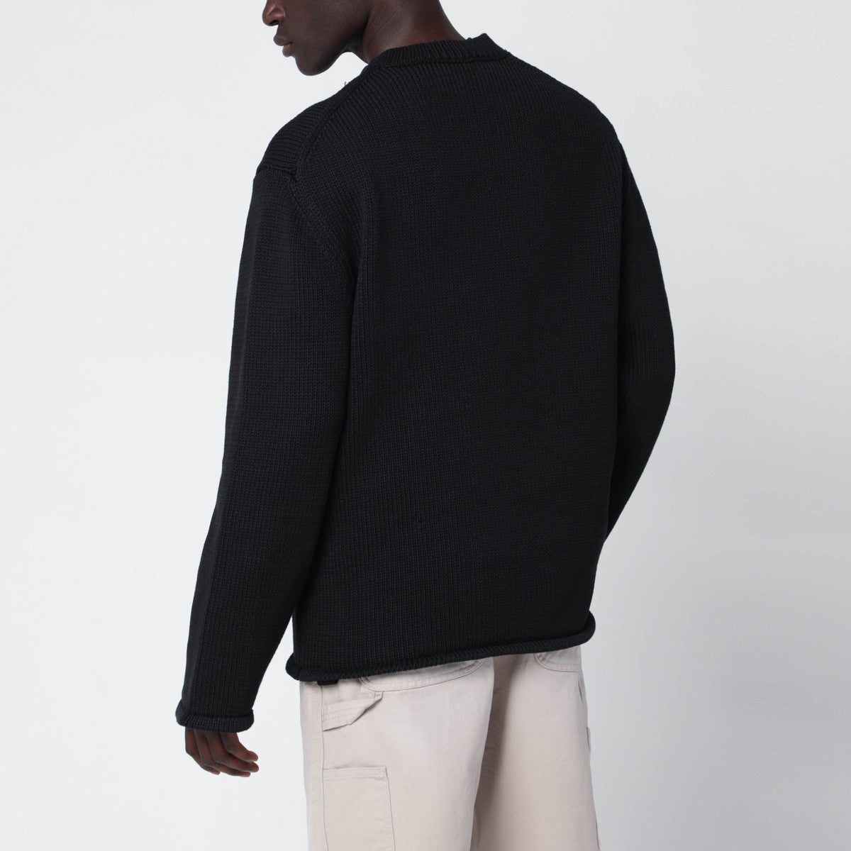 OAMC Black cotton sweater