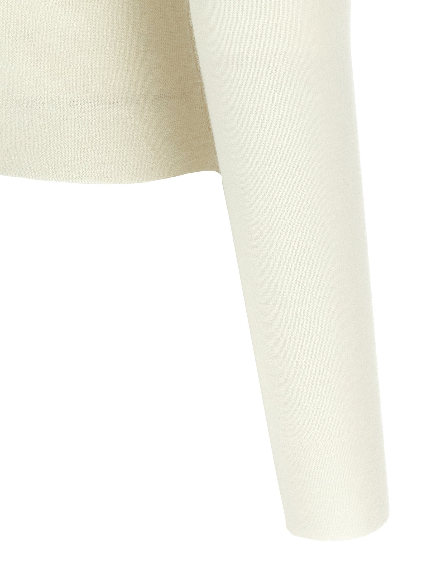 Self-Portrait Self Portrait Cream Merino Wool Cardigan