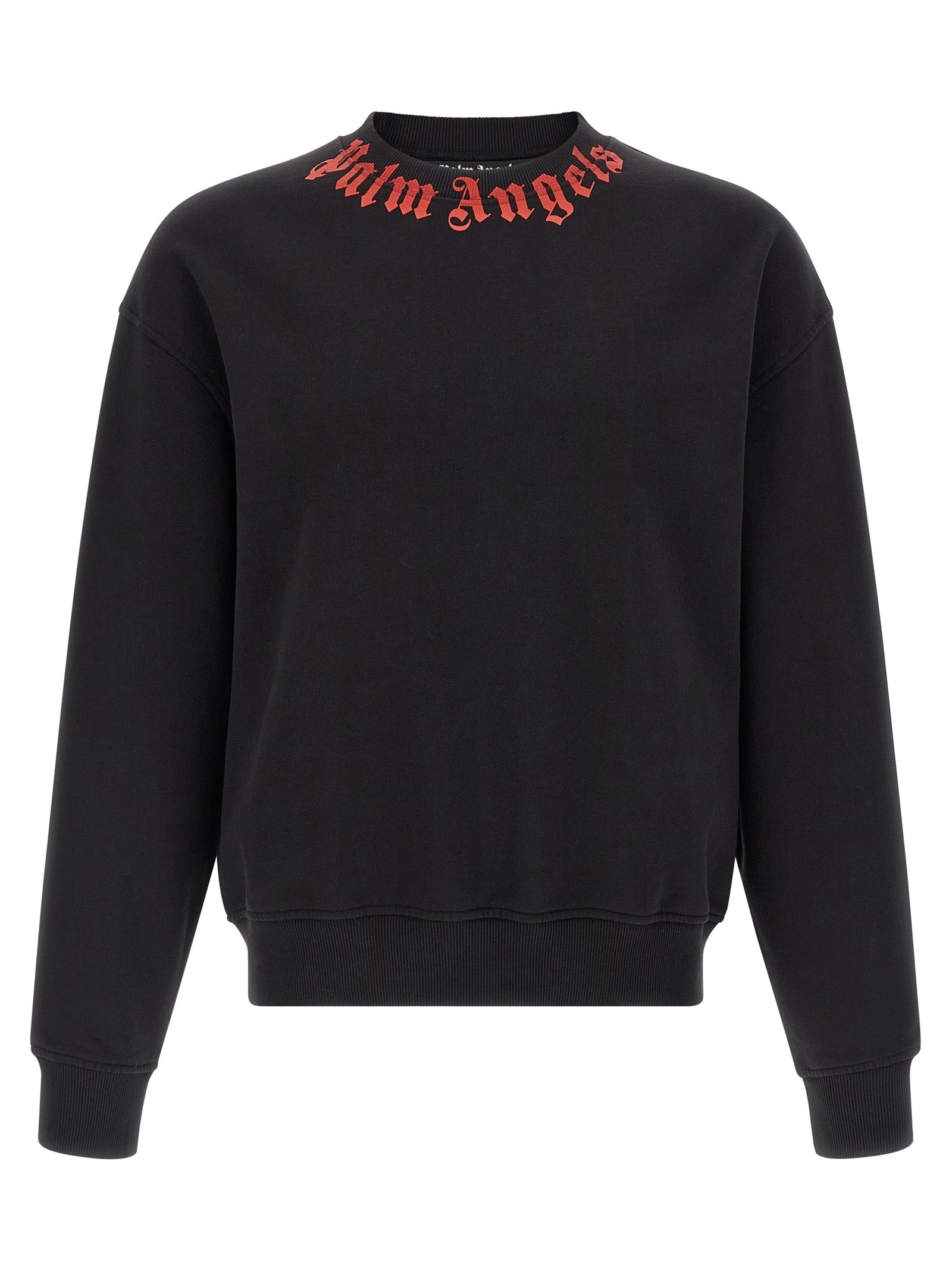 Palm Angels Neck Logo Sweatshirt