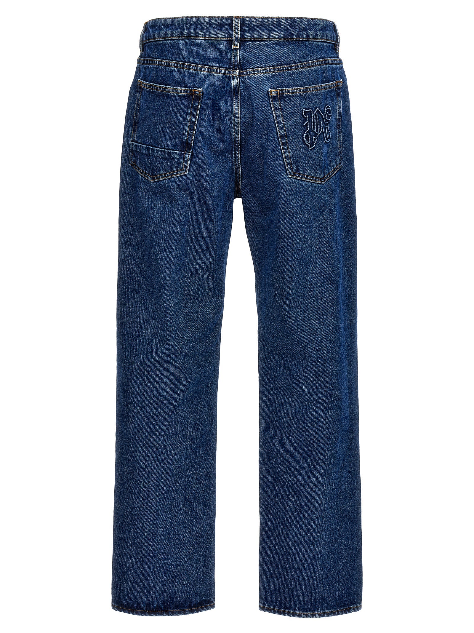 Palm Angels Lw Monogram Jeans