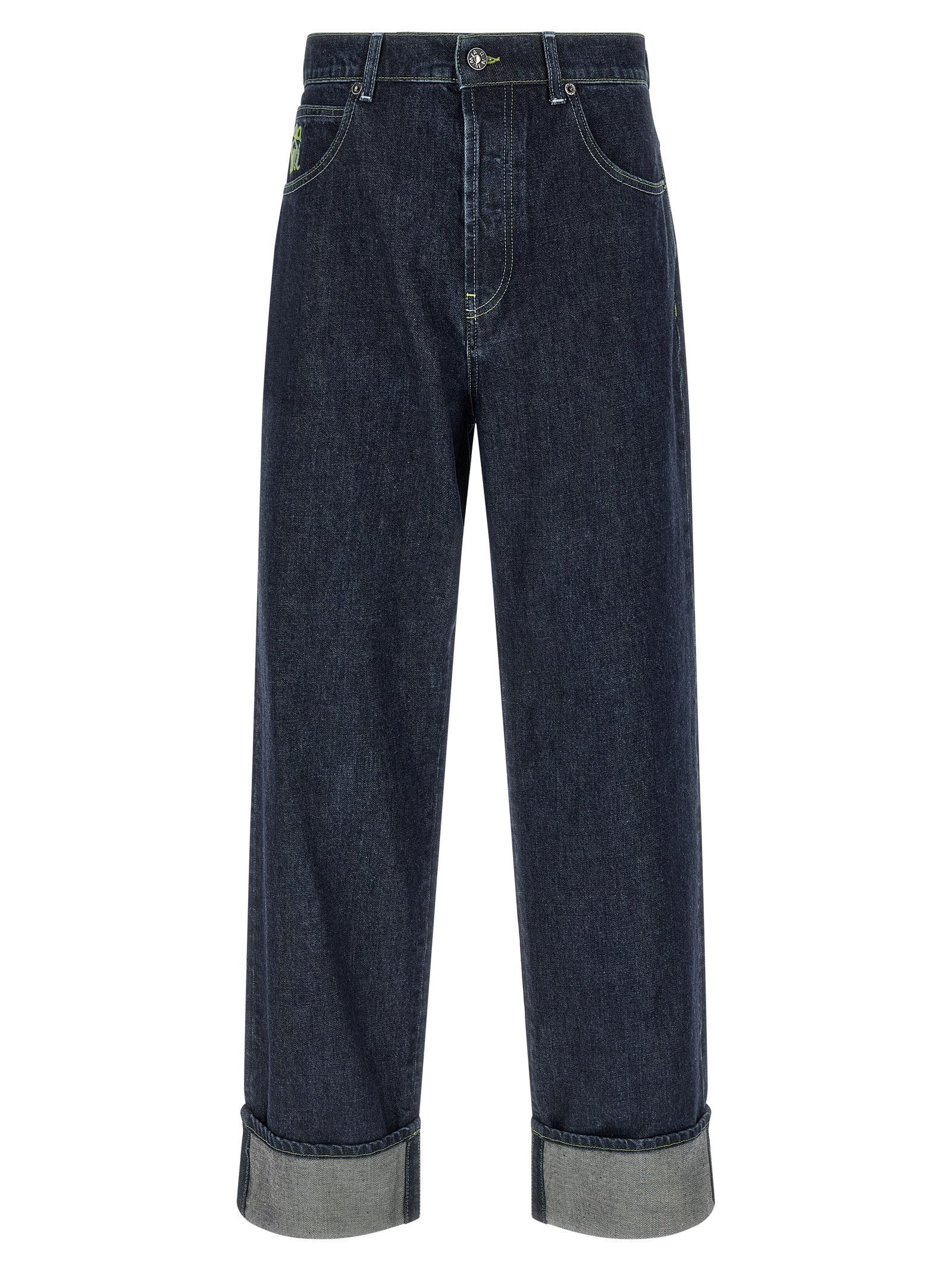 Marni Logo Embroidery Jeans