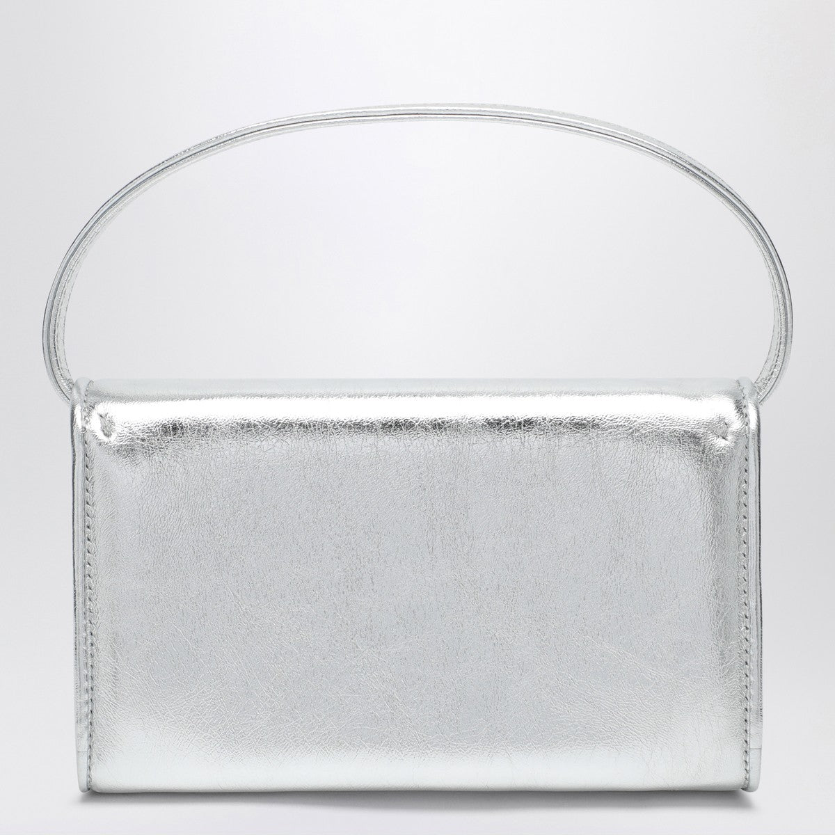 ROGER VIVIER Silver leather Micro Pilgrim bag