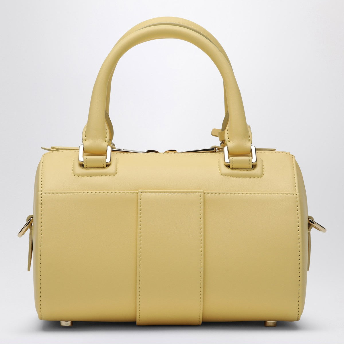 ROGER VIVIER Belle Vivier Bowling Bag in yellow leather