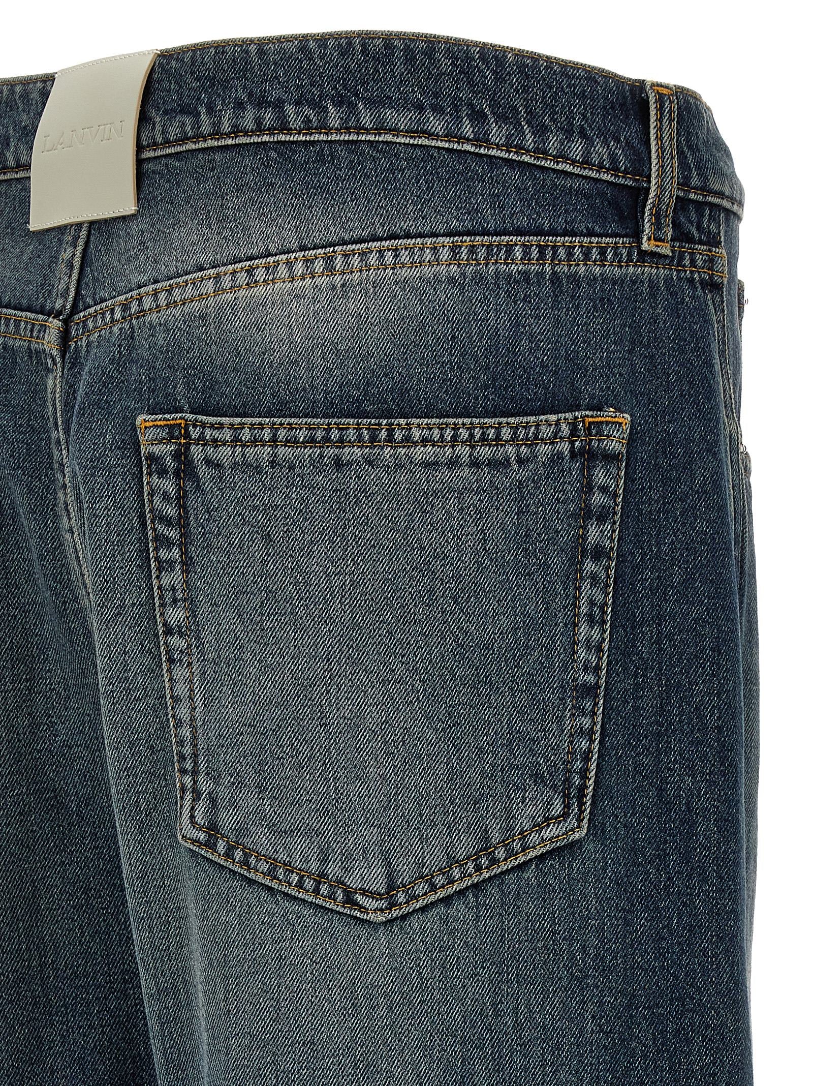 Lanvin Twisted Leg Jeans