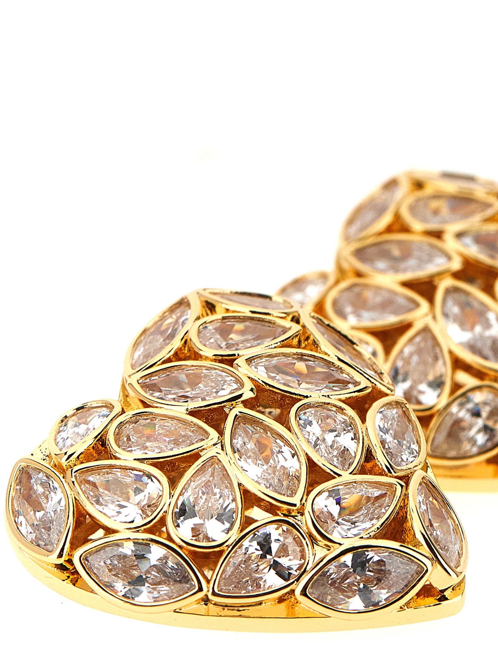 Self-Portrait Self Portrait Embellished Heart Earrings