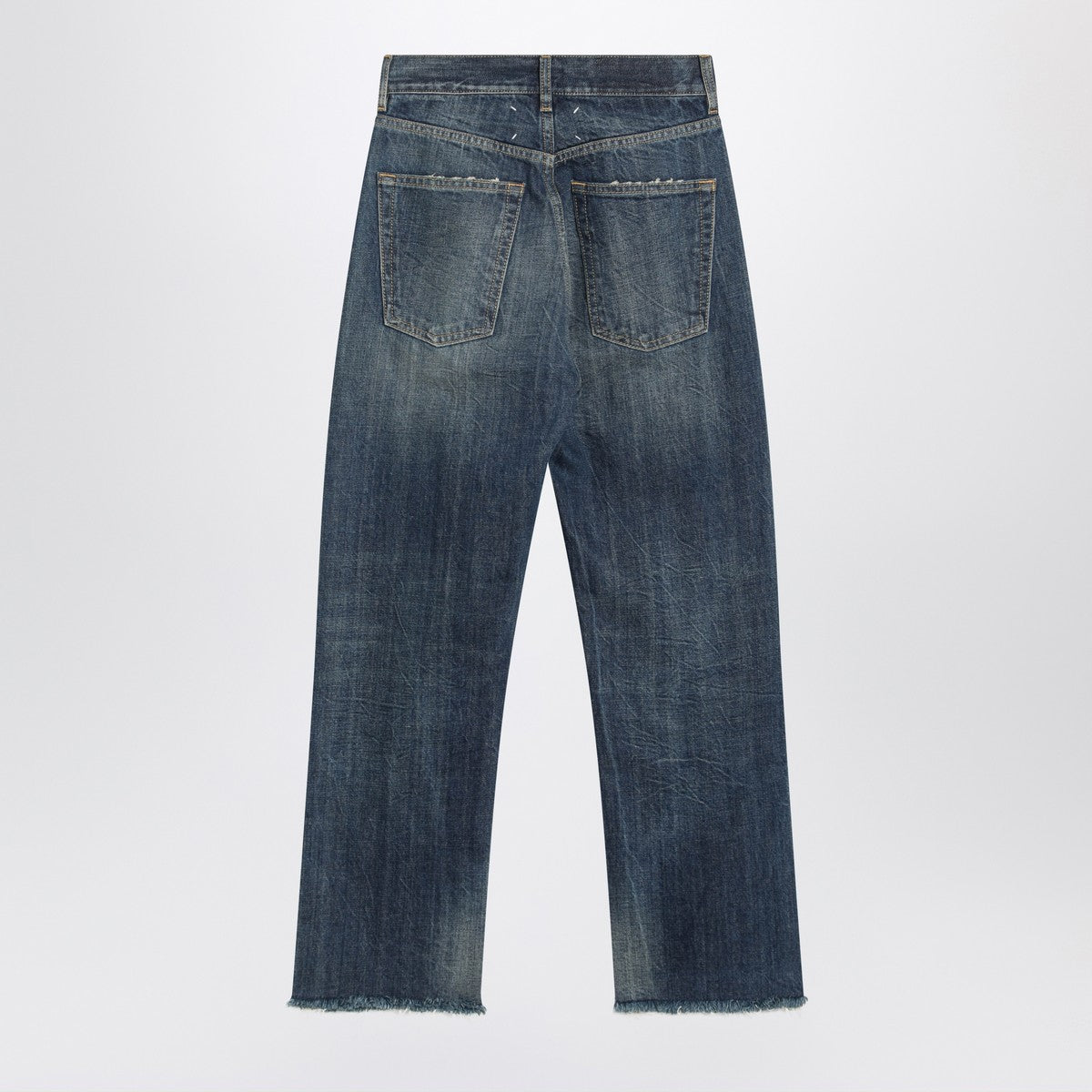 Maison Margiela Straight-leg jeans in faded blue denim