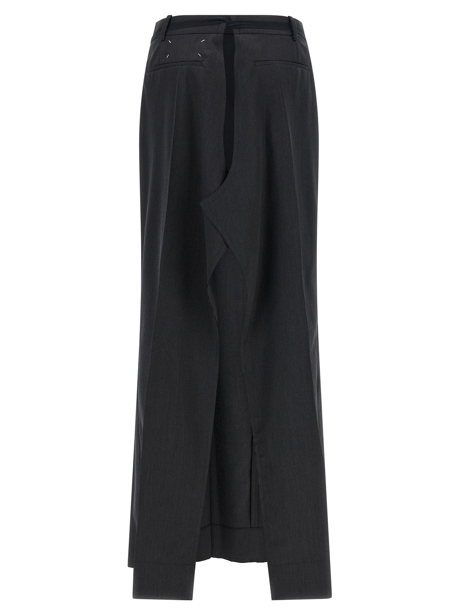 Maison Margiela Raw Cut Hem Skirt
