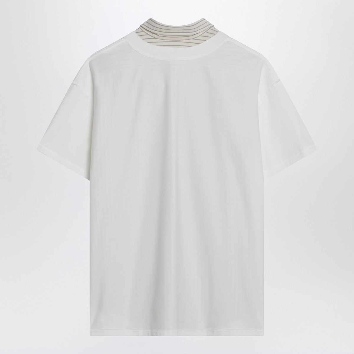 Maison Margiela White reversed shirt T-shirt