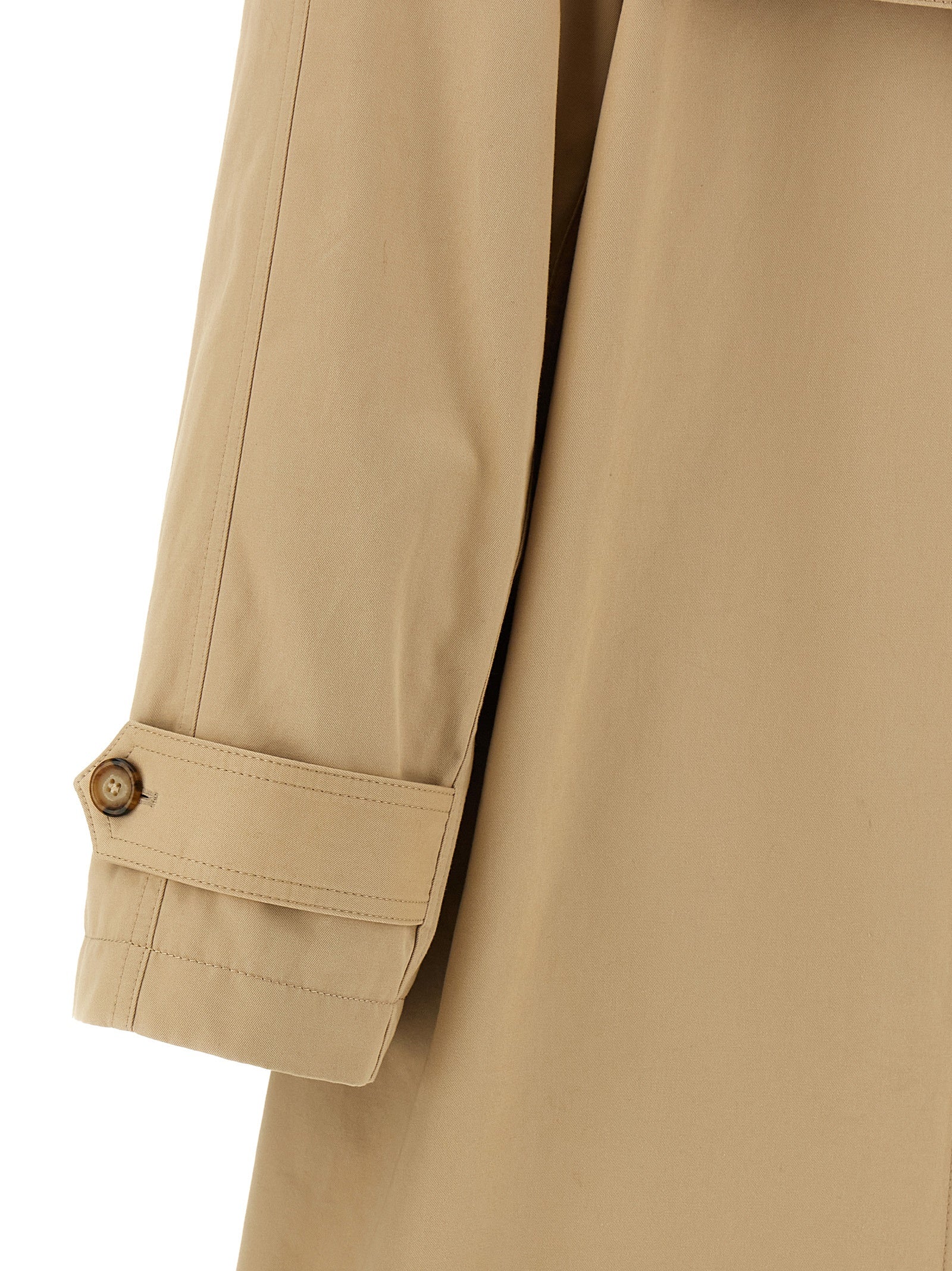 Mm6 Maison Margiela Trench Coat With Gloves