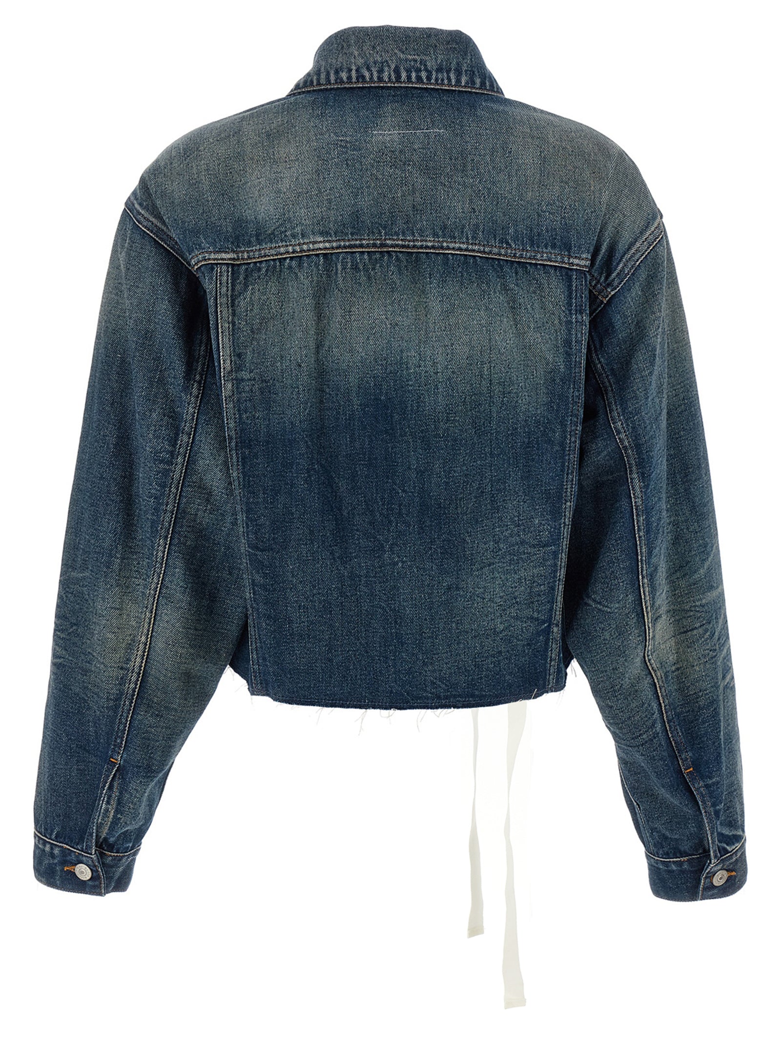 Mm6 Maison Margiela Tape Denim Jacket