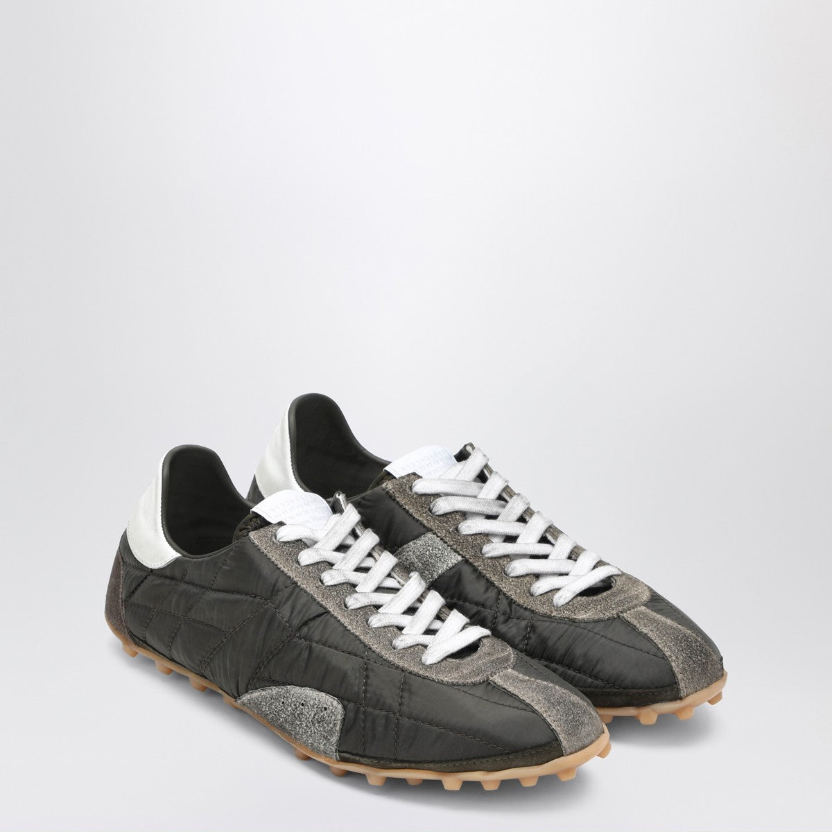 Maison Margiela Dark green/white Sprinters sneakers