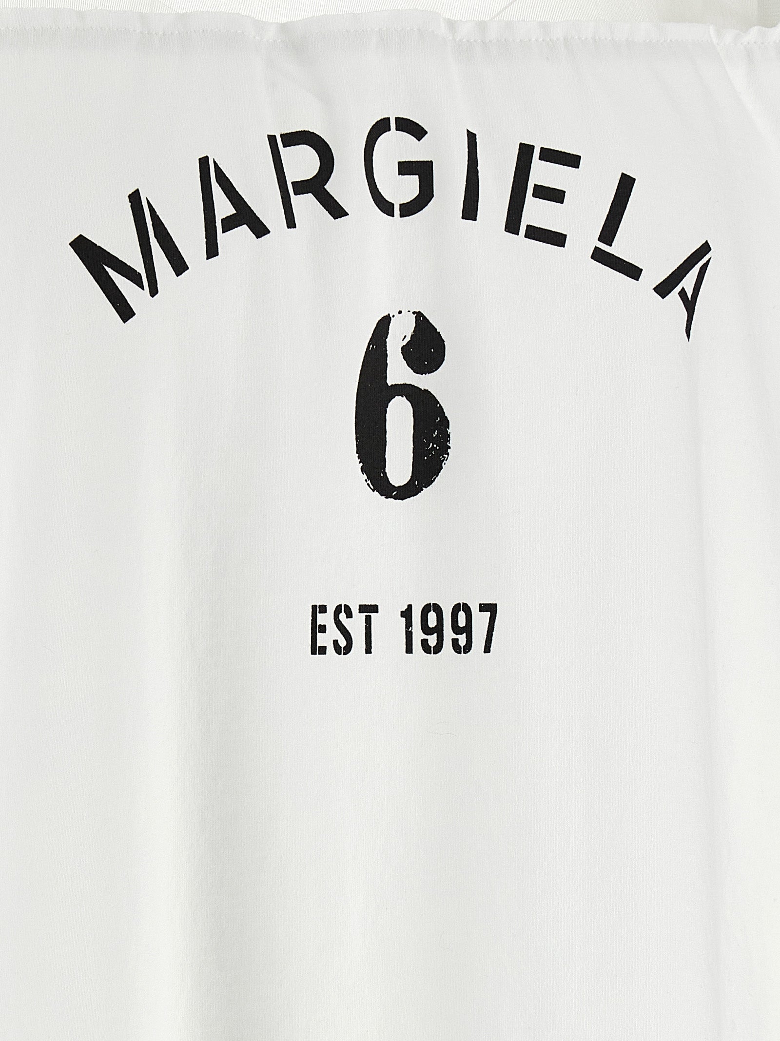 Mm6 Maison Margiela Tulle Insert T-shirt
