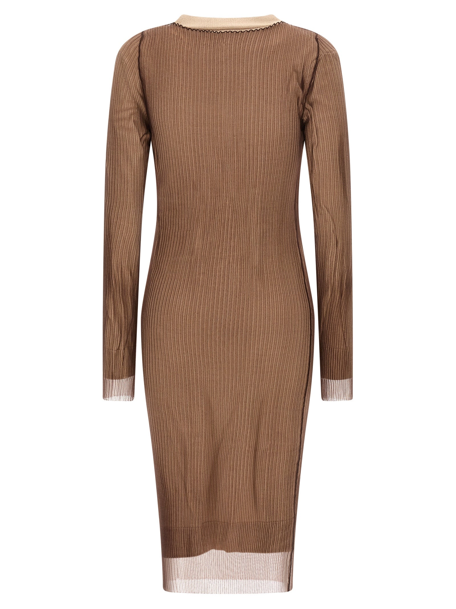 Mm6 Maison Margiela Trapped Double Layer Dress