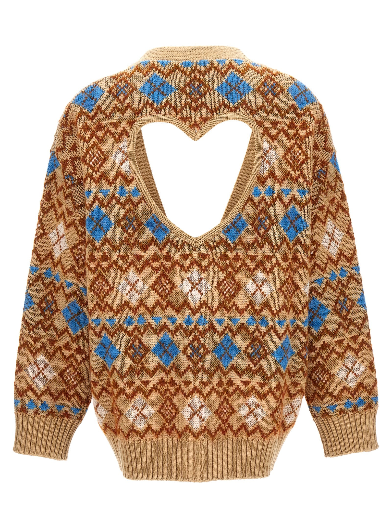 Dsquared2 Heart Vintage Shetland Cardigan