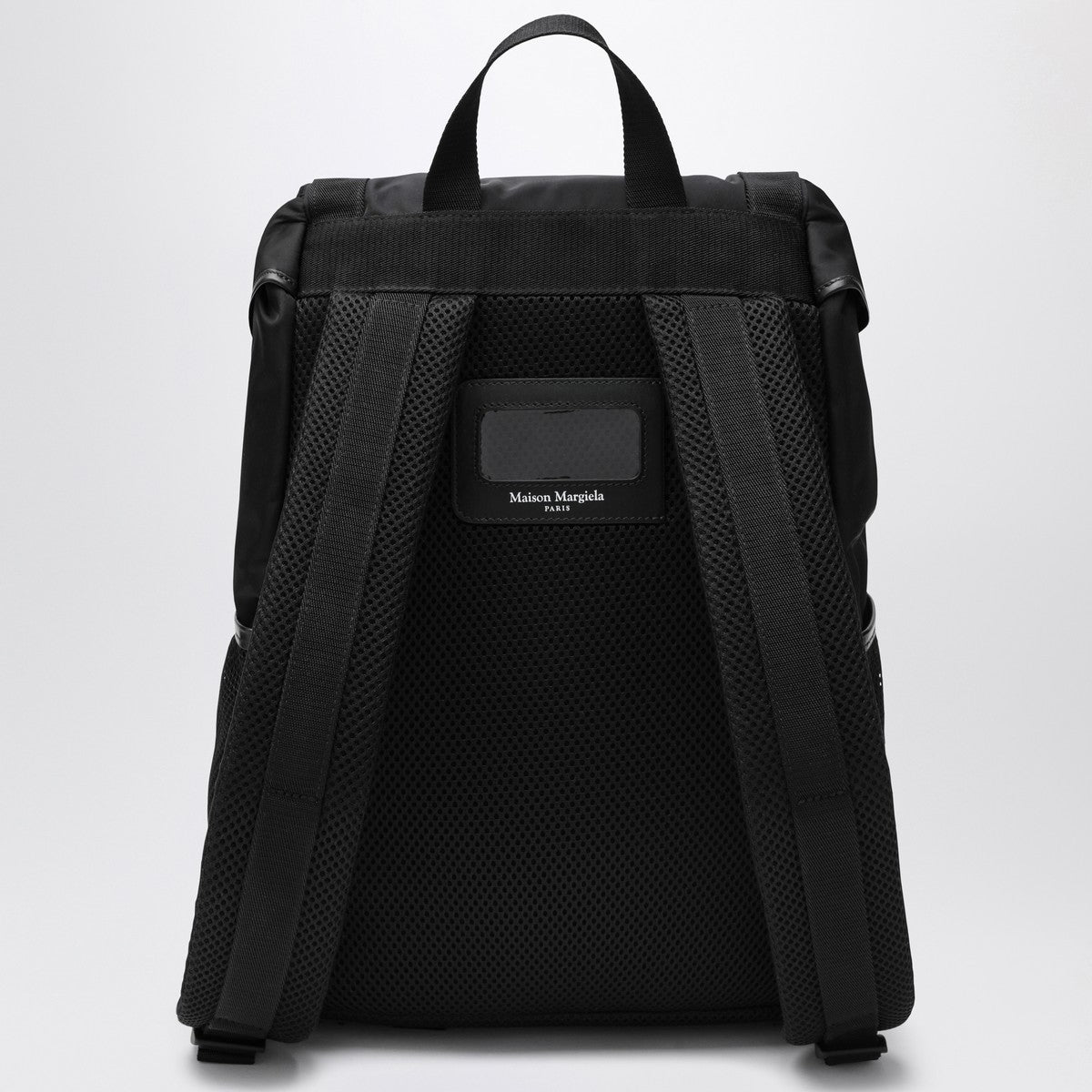 Maison Margiela Medium black technical backpack