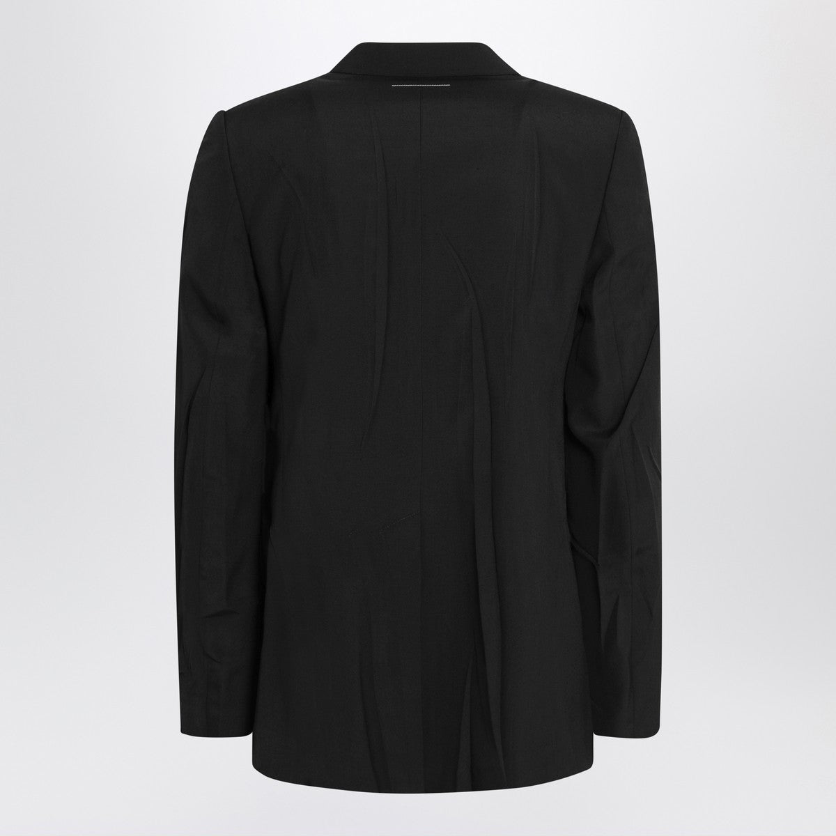 MM6 Maison Margiela Black wool-blend jacket