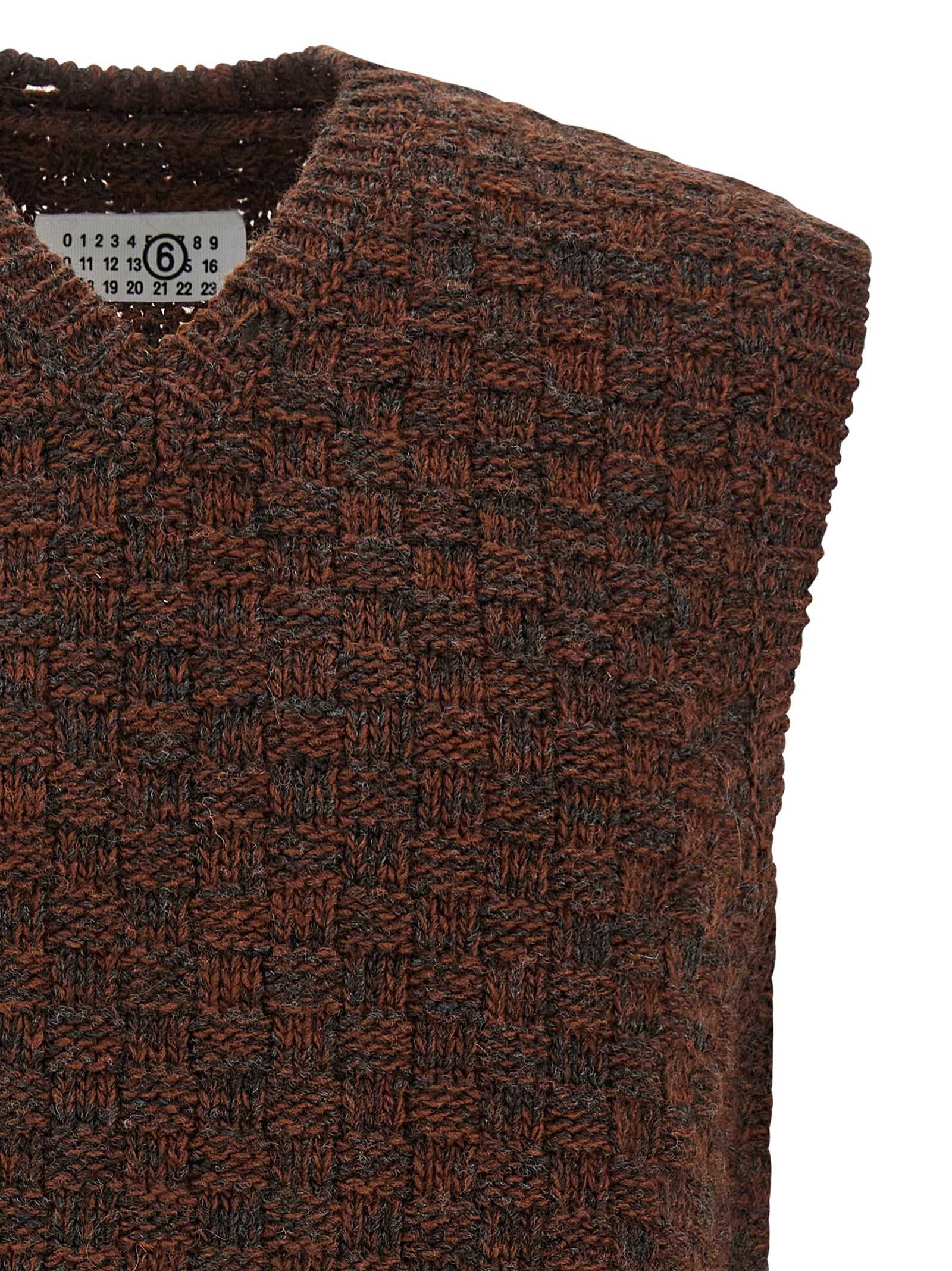 Mm6 Maison Margiela Knitted Vest