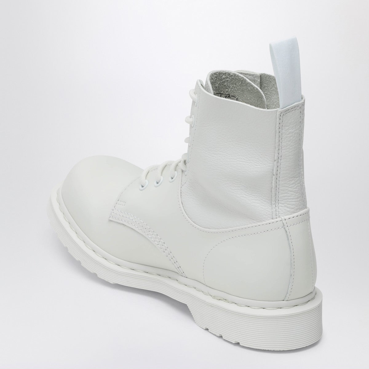 MM6 Maison Margiela White lace-up boot MM6 X Dr. Martens