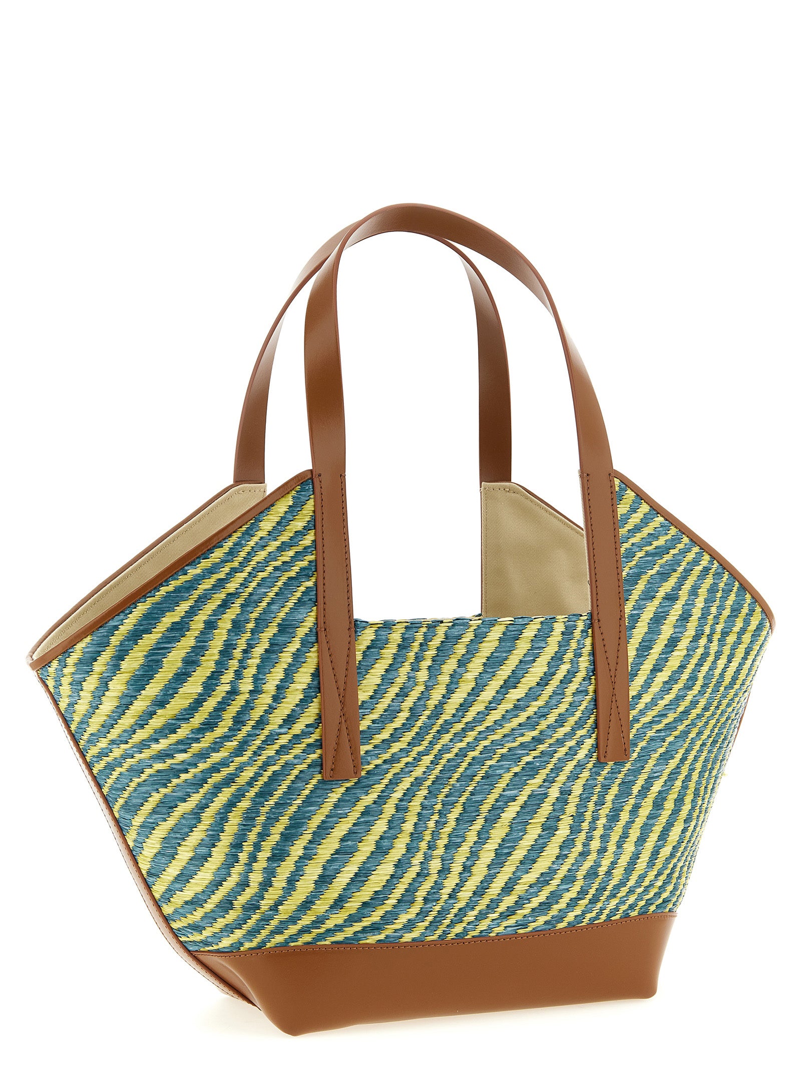 Marni Waves Piccola Shopping Bag