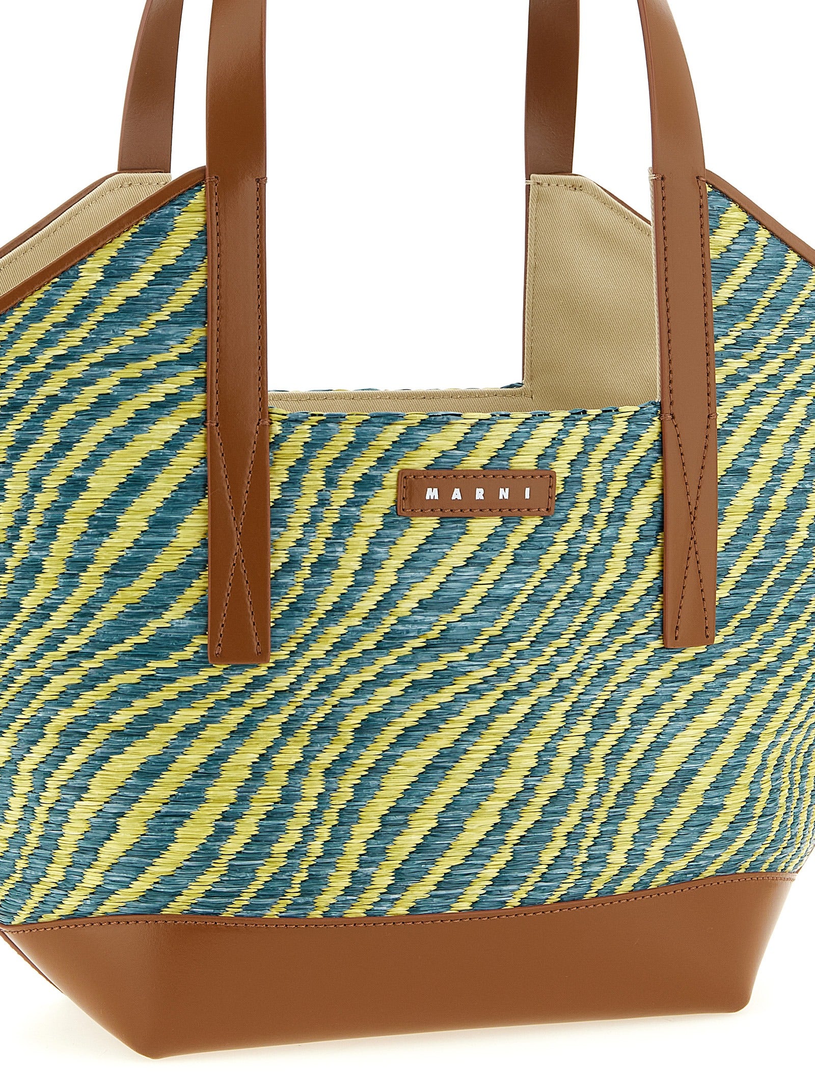 Marni Waves Piccola Shopping Bag