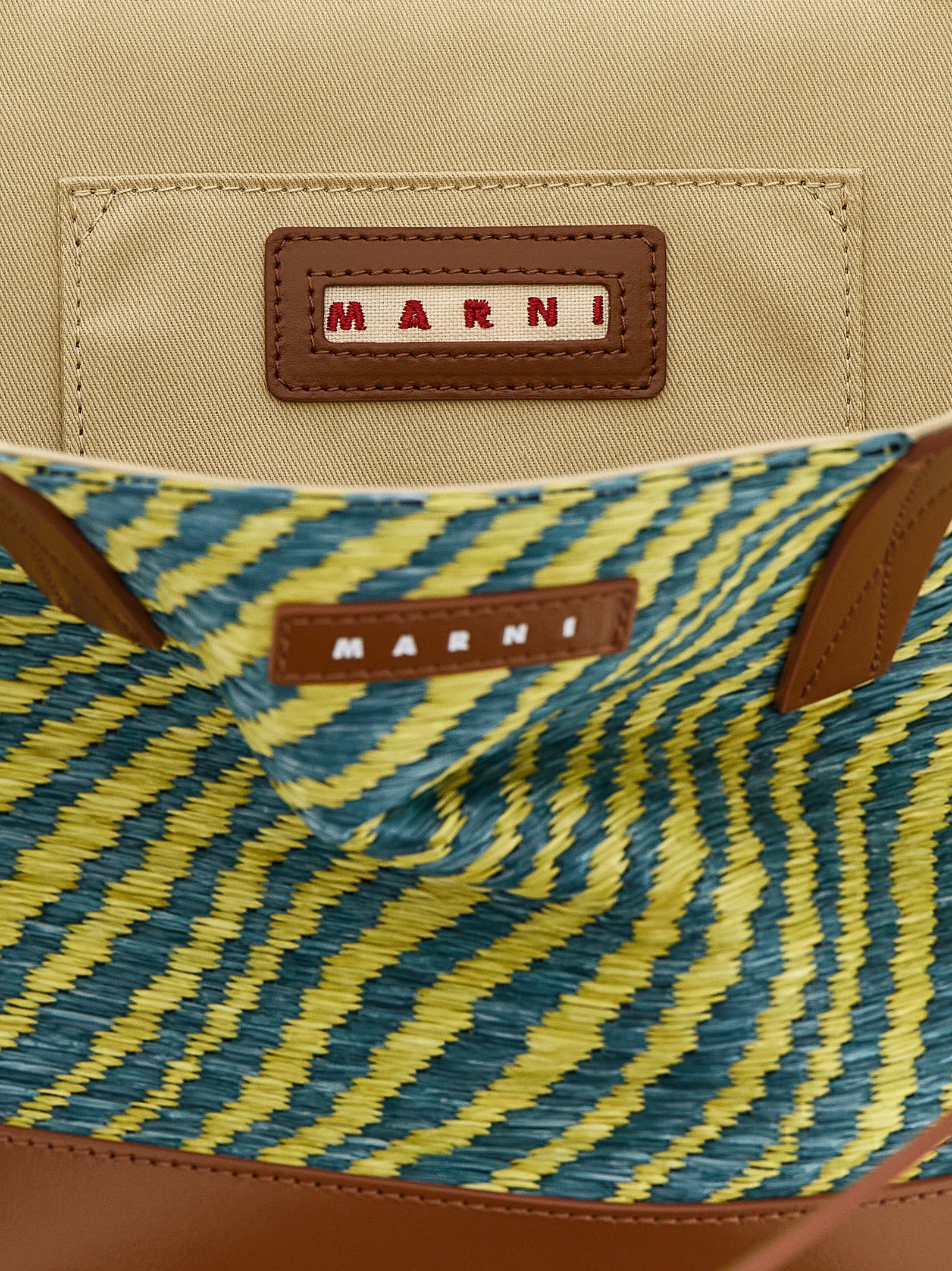 Marni Waves Piccola Shopping Bag