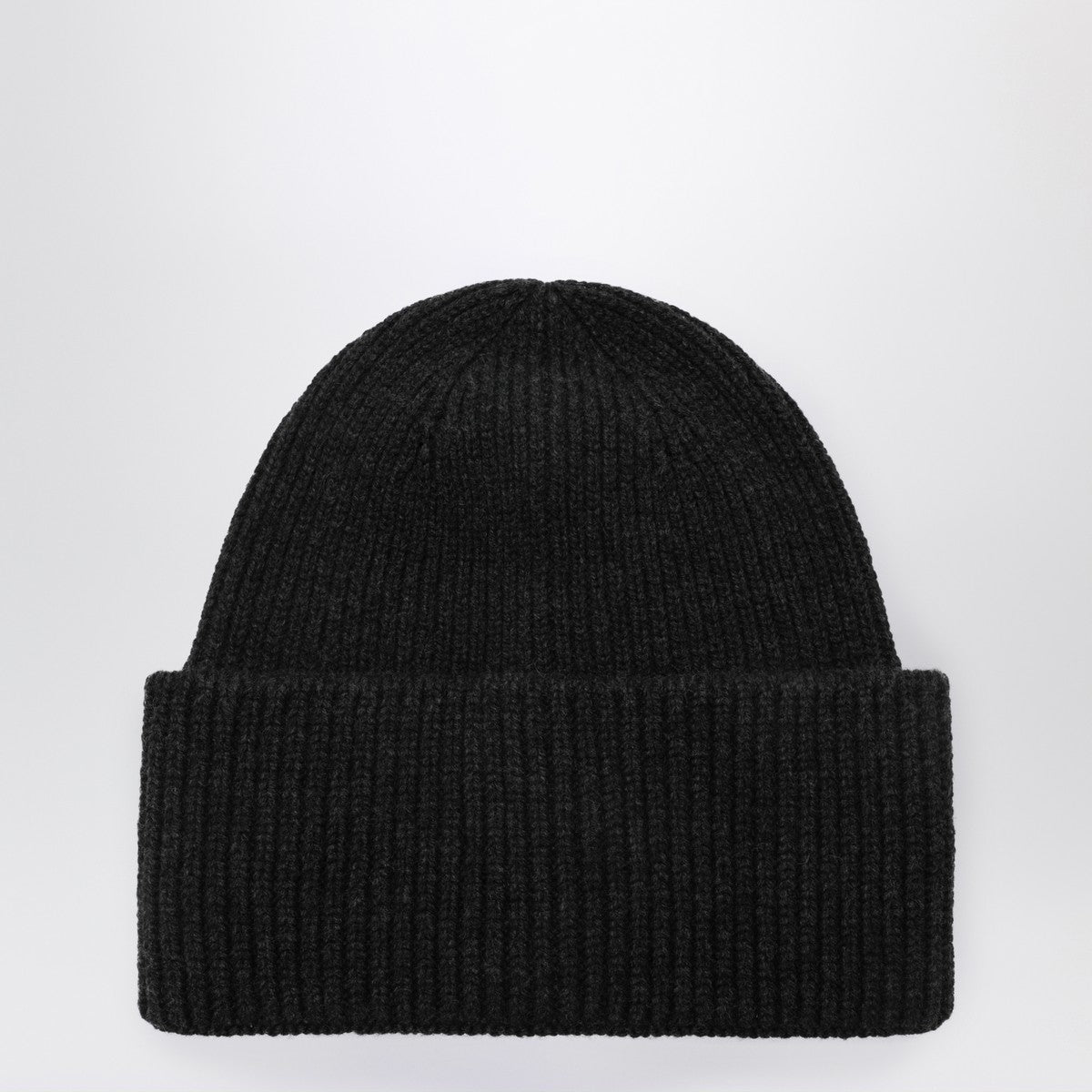 Destin Anthracite wool and cashmere beanie