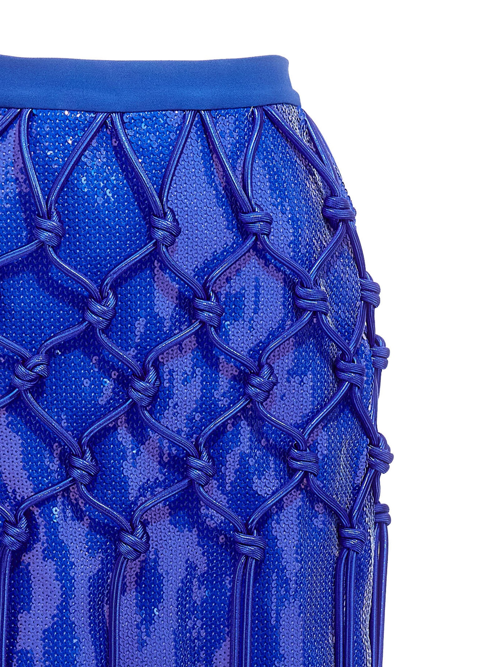 David Koma Gonna Fish Net Layered