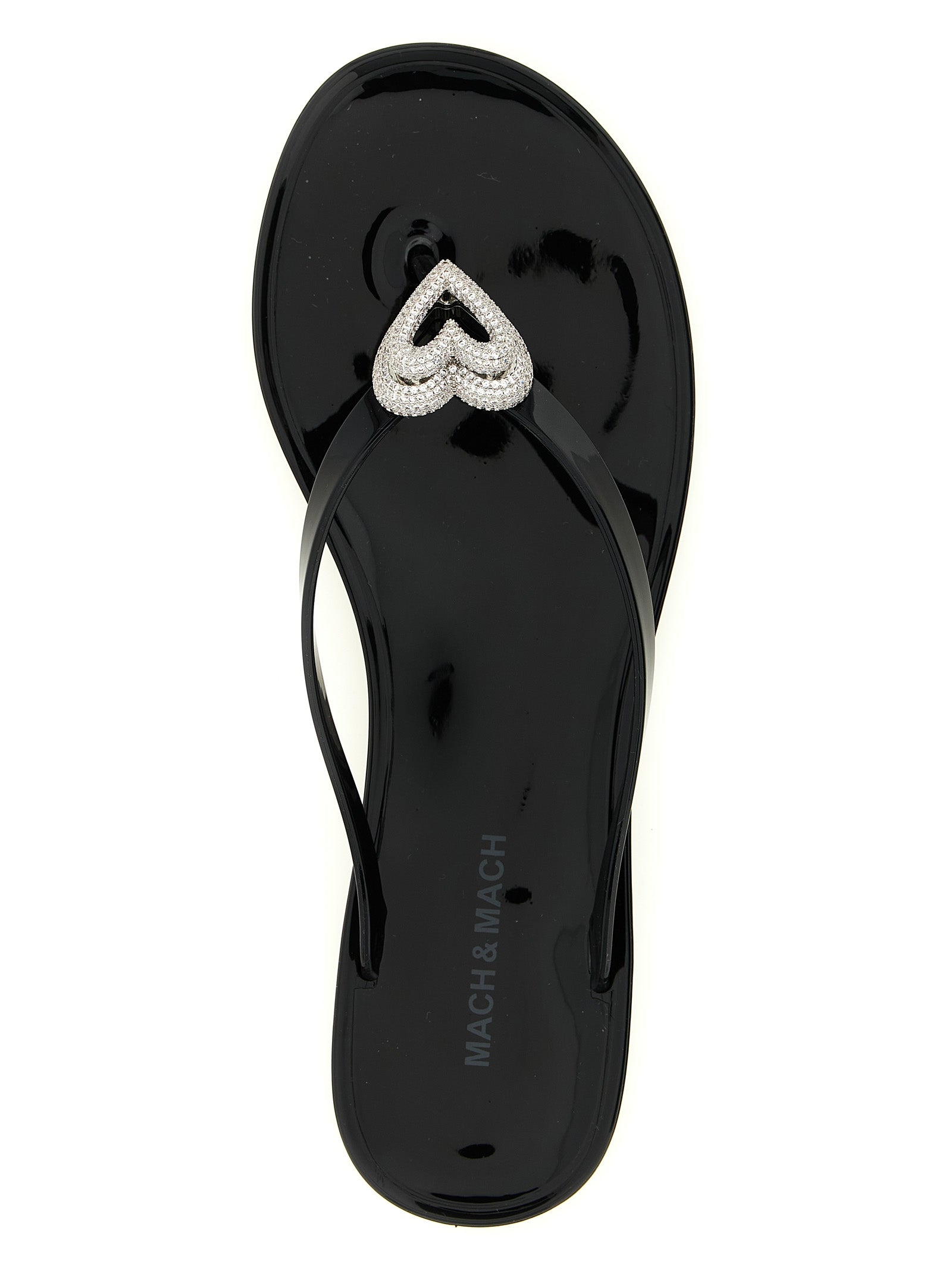 Mach & Mach Double Heart Sandals