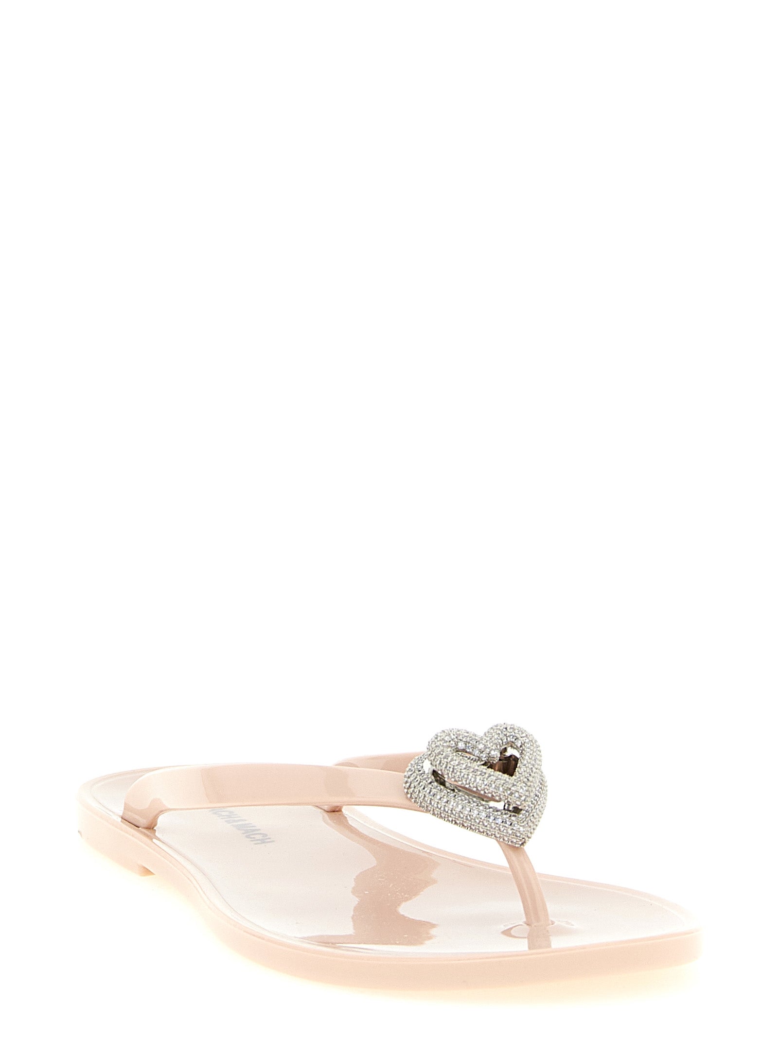 Mach & Mach Double Heart Sandals