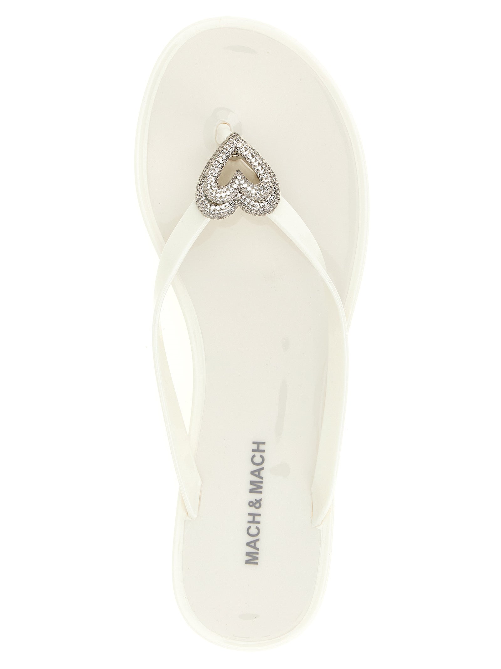 Mach & Mach Double Heart Sandals