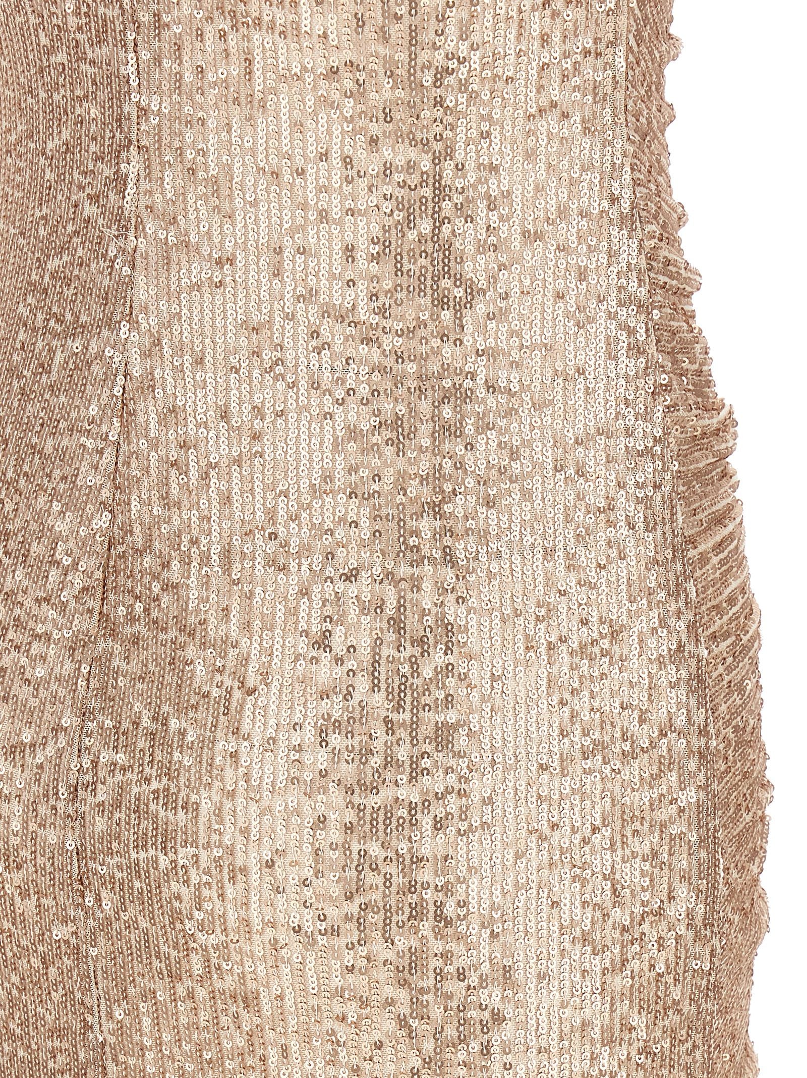 Norma Kamali Strapless Shirred Front Dress