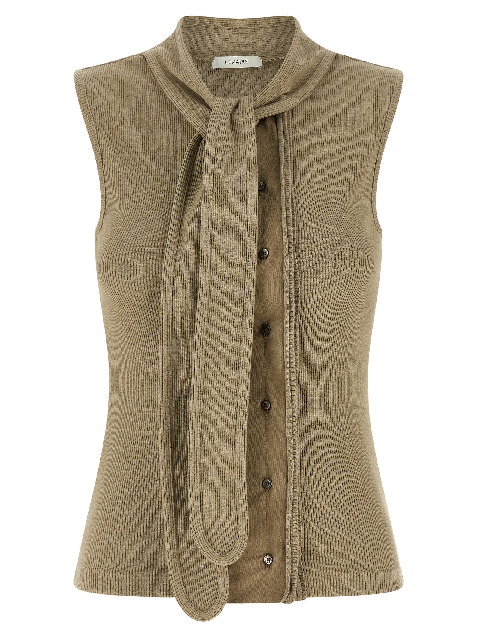 Lemaire Asymmetrical Fitted Top