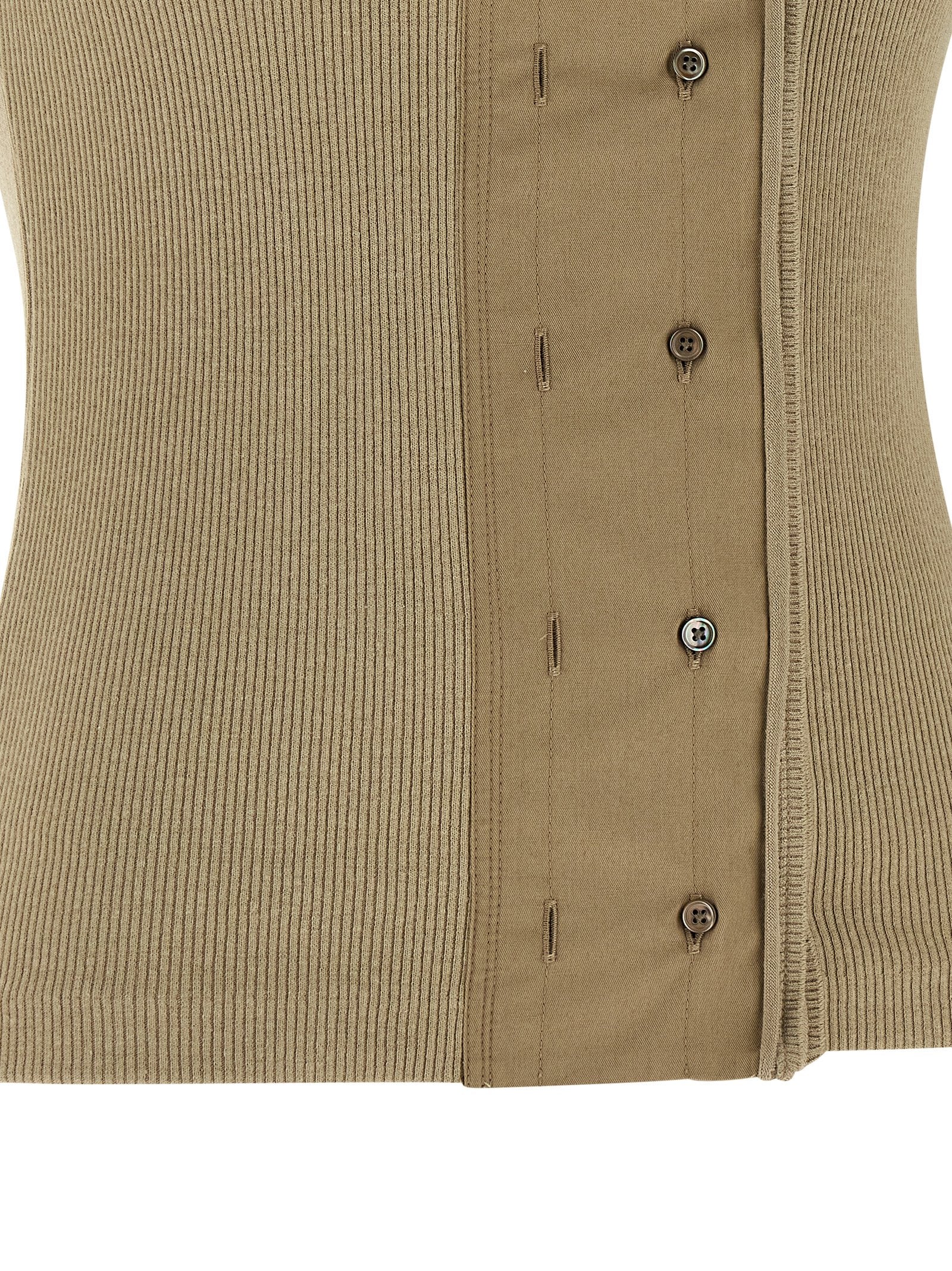 Lemaire Asymmetrical Fitted Top
