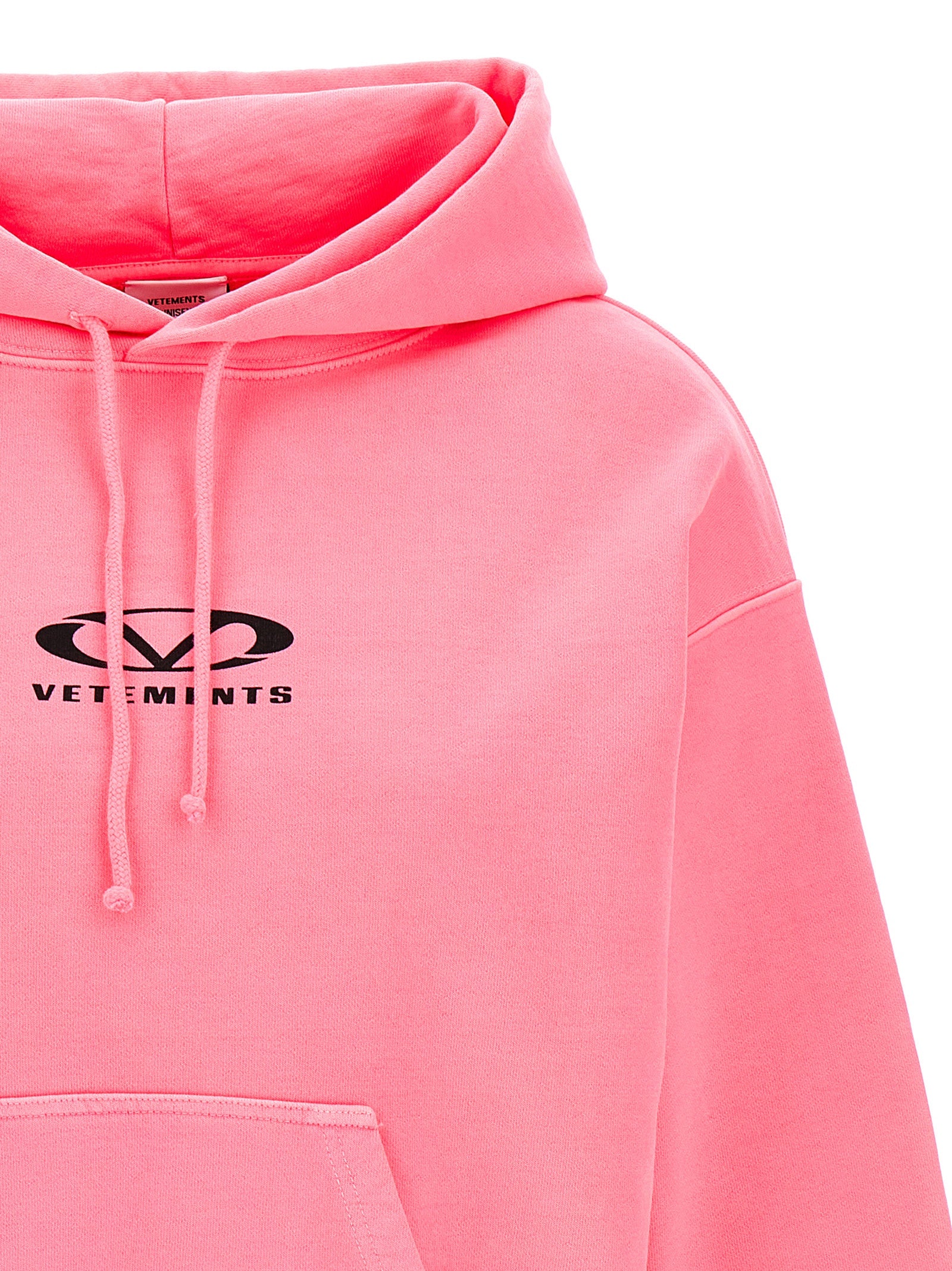 Vetements Oval Logo Hoodie