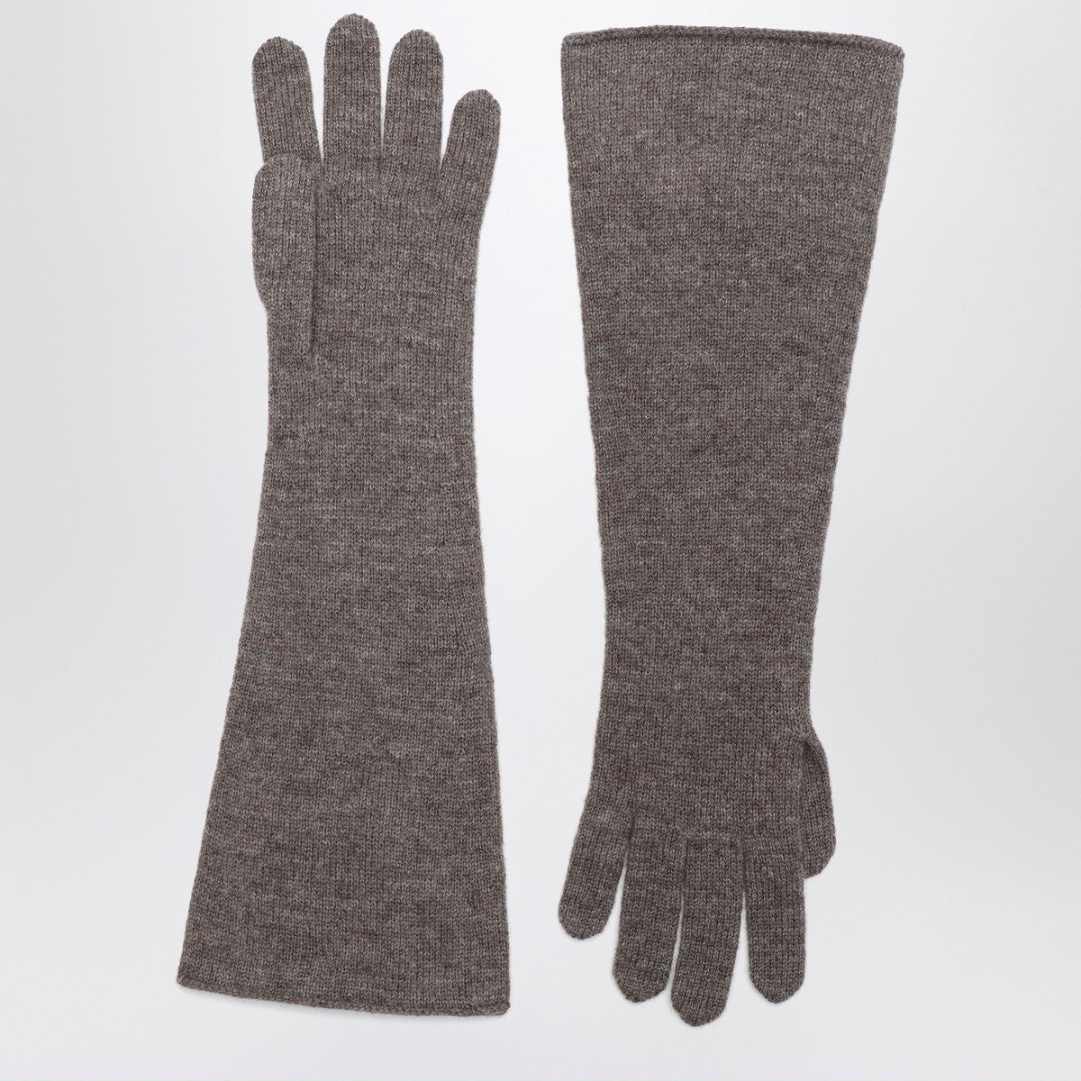 DARKPARK Brown cashmere gloves
