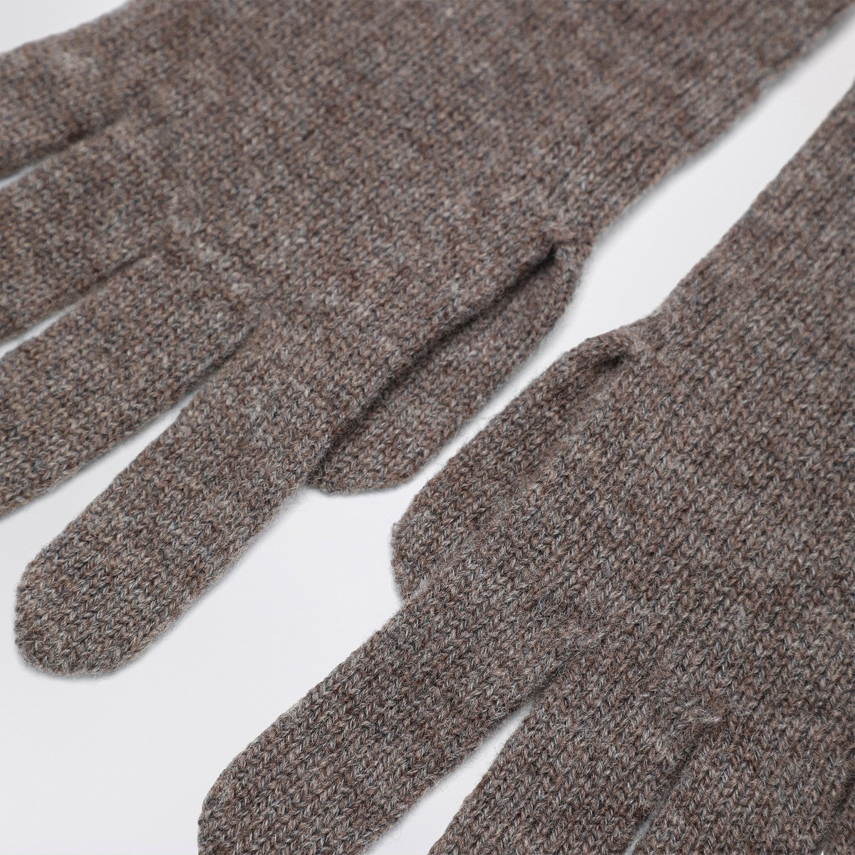DARKPARK Brown cashmere gloves