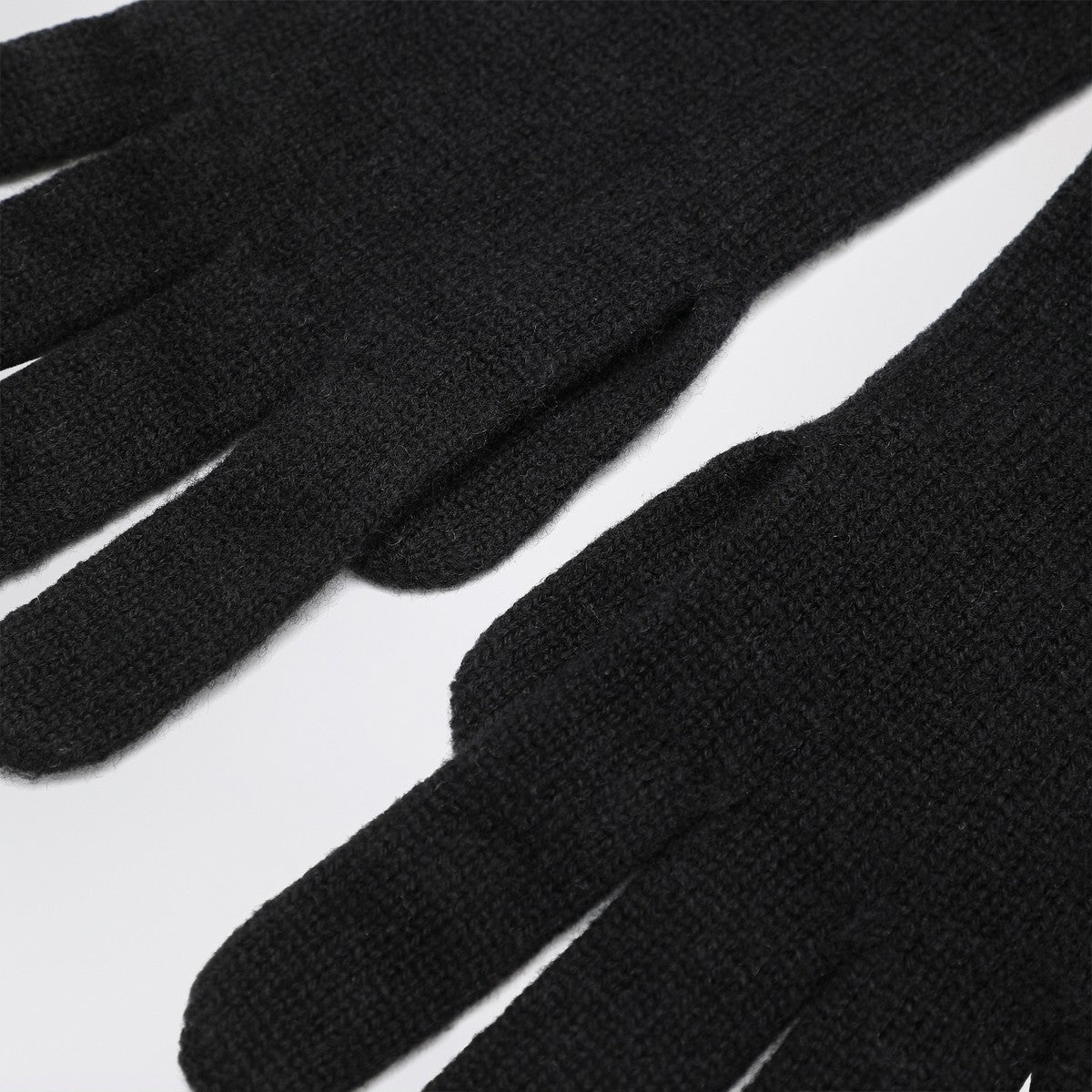 DARKPARK Black cashmere gloves