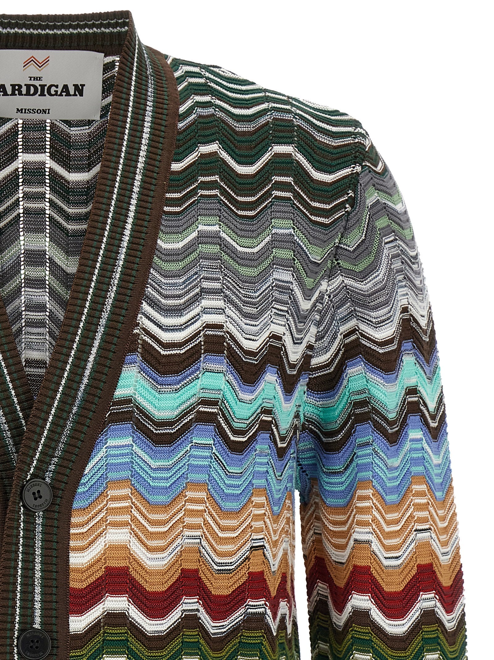 Missoni Greek Pattern Cardigan