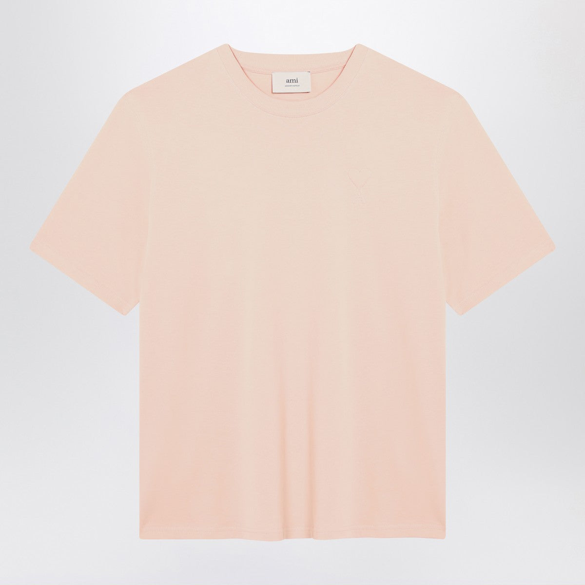 Ami Paris Blush pink Ami De Coeur t-shirt